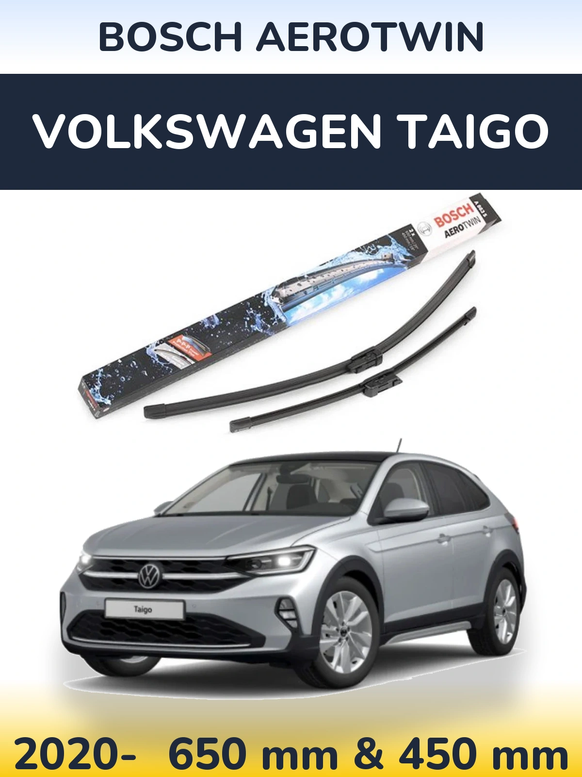 Ștergătoare BOSCH AeroTwin pentru Volkswagen Taigo