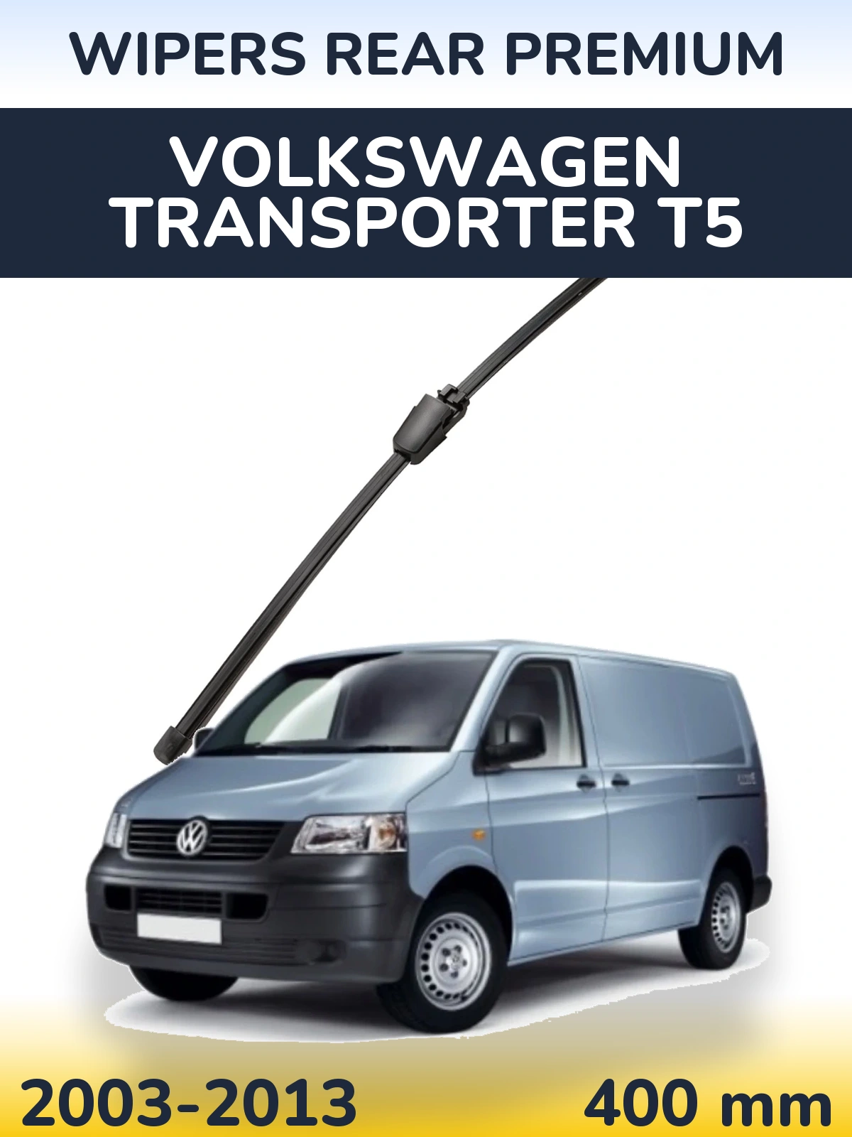 Ștergătoare WIPERS REAR PREMIUM pentru Volkswagen Transporter T5