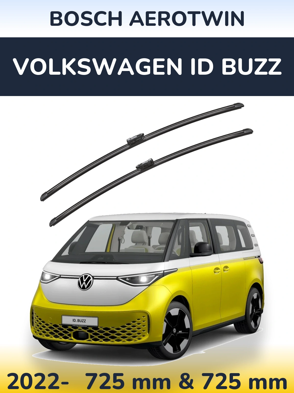 Ștergătoare BOSCH AeroTwin pentru Volkswagen ID Buzz