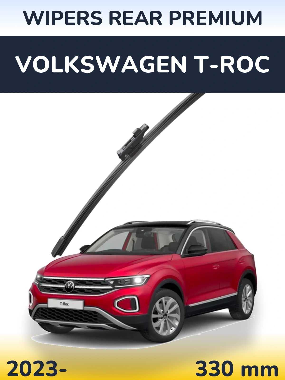 Ștergătoare WIPERS REAR PREMIUM pentru Volkswagen T-Roc