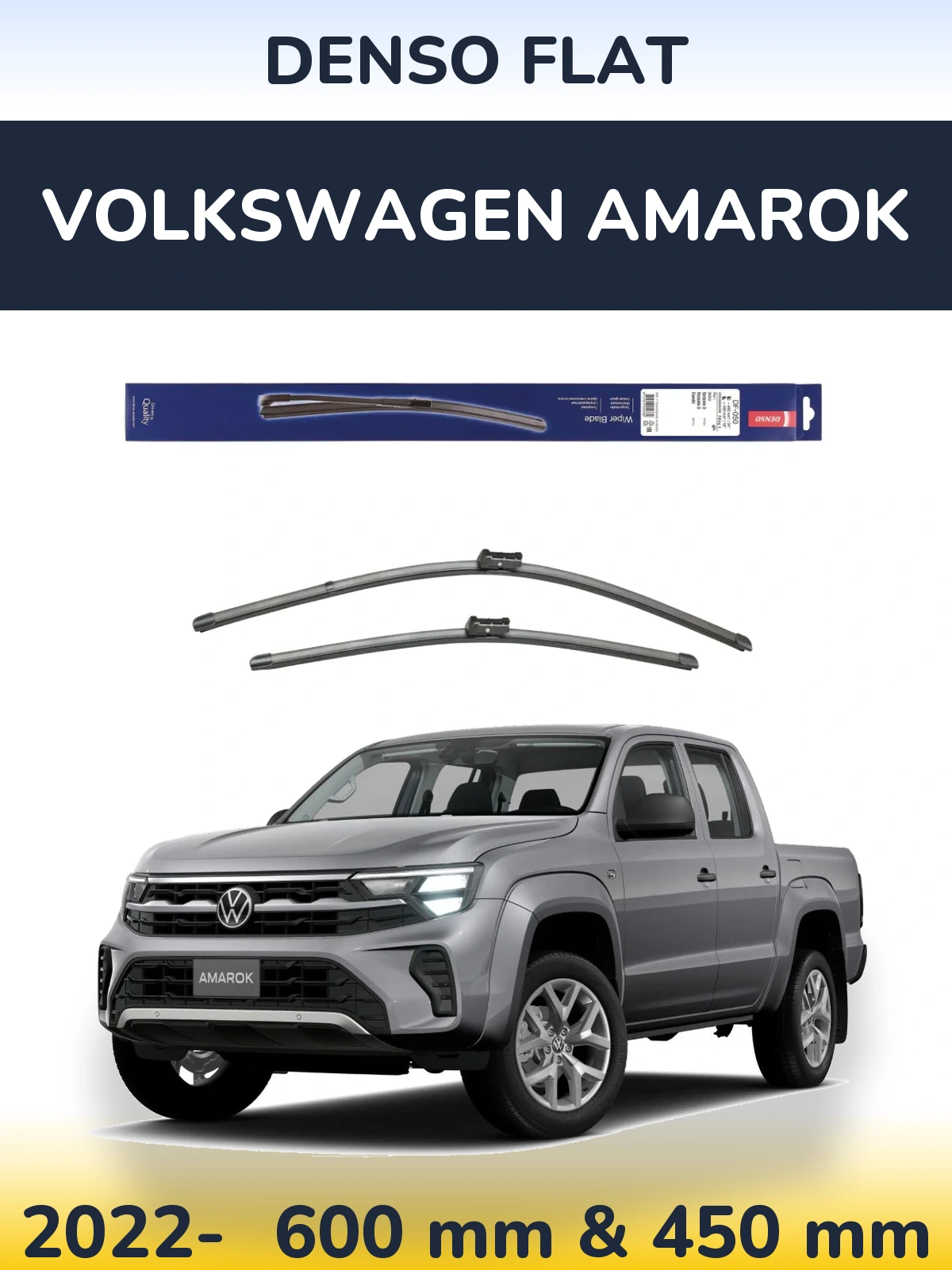 Ștergătoare Denso Flat pentru Volkswagen Amarok