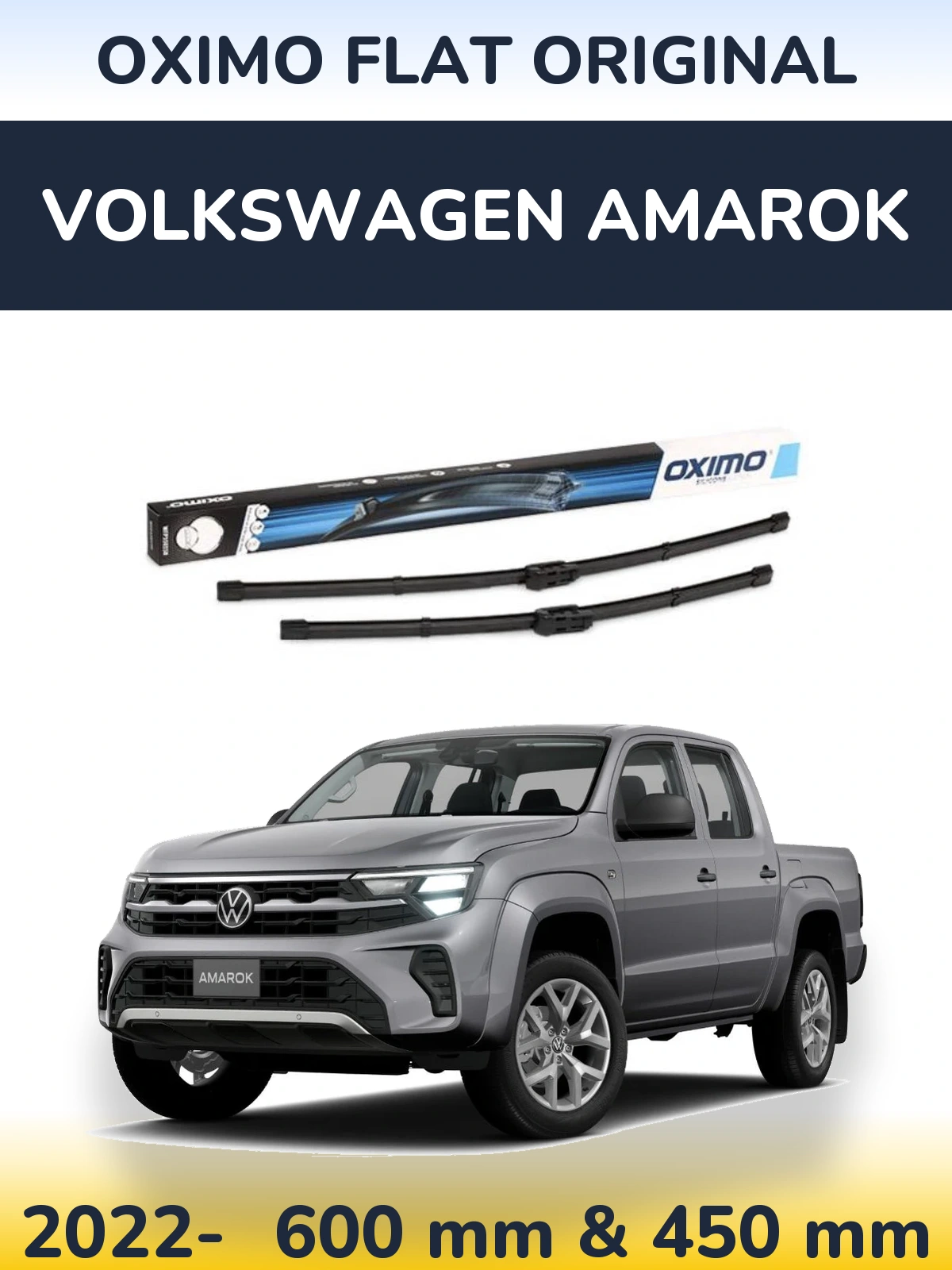 Ștergătoare Oximo Flat Original pentru Volkswagen Amarok