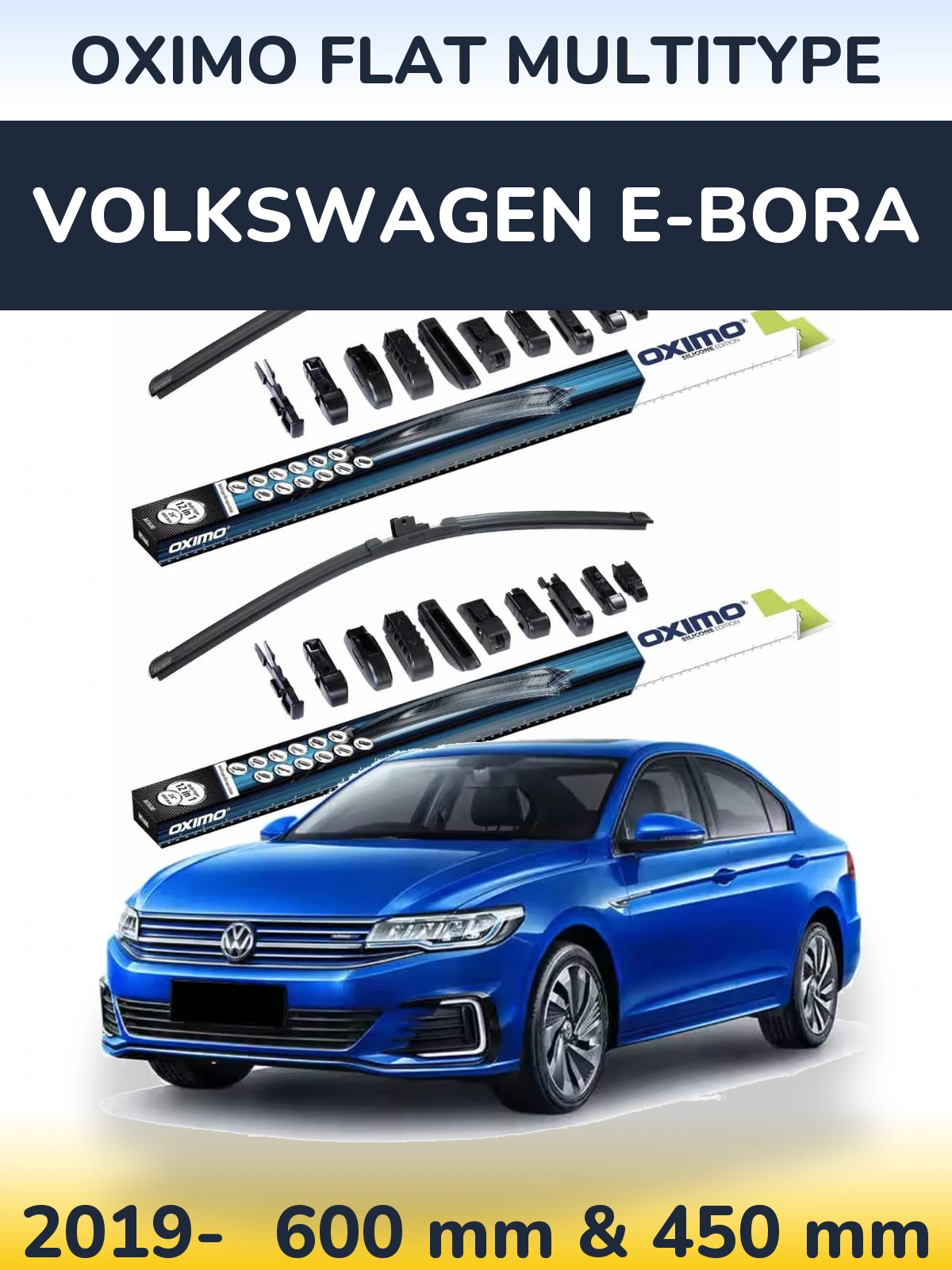 Ștergătoare Oximo Flat MultiTipe pentru Volkswagen e-Bora