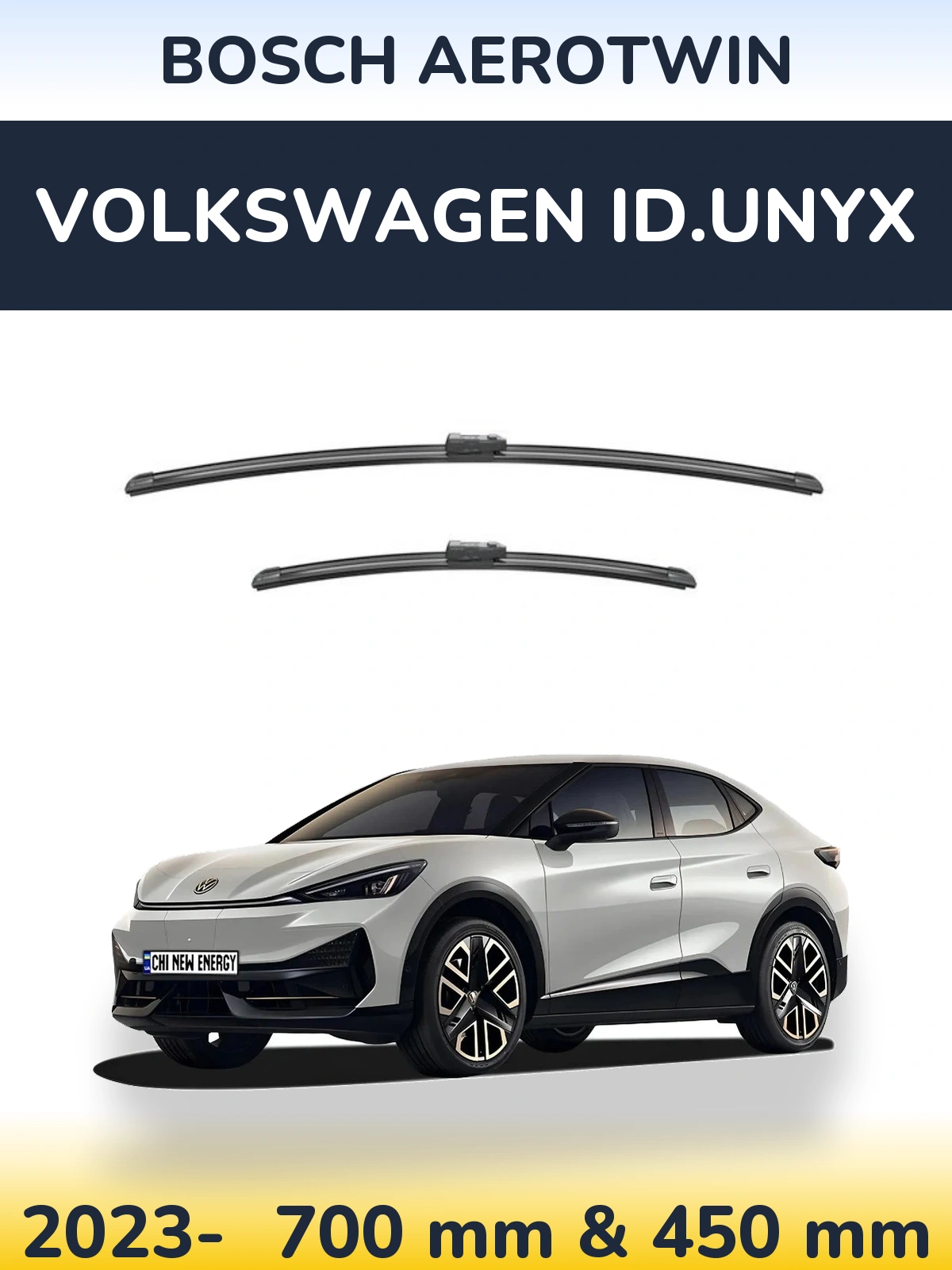 Ștergătoare BOSCH AeroTwin pentru Volkswagen ID.UNYX
