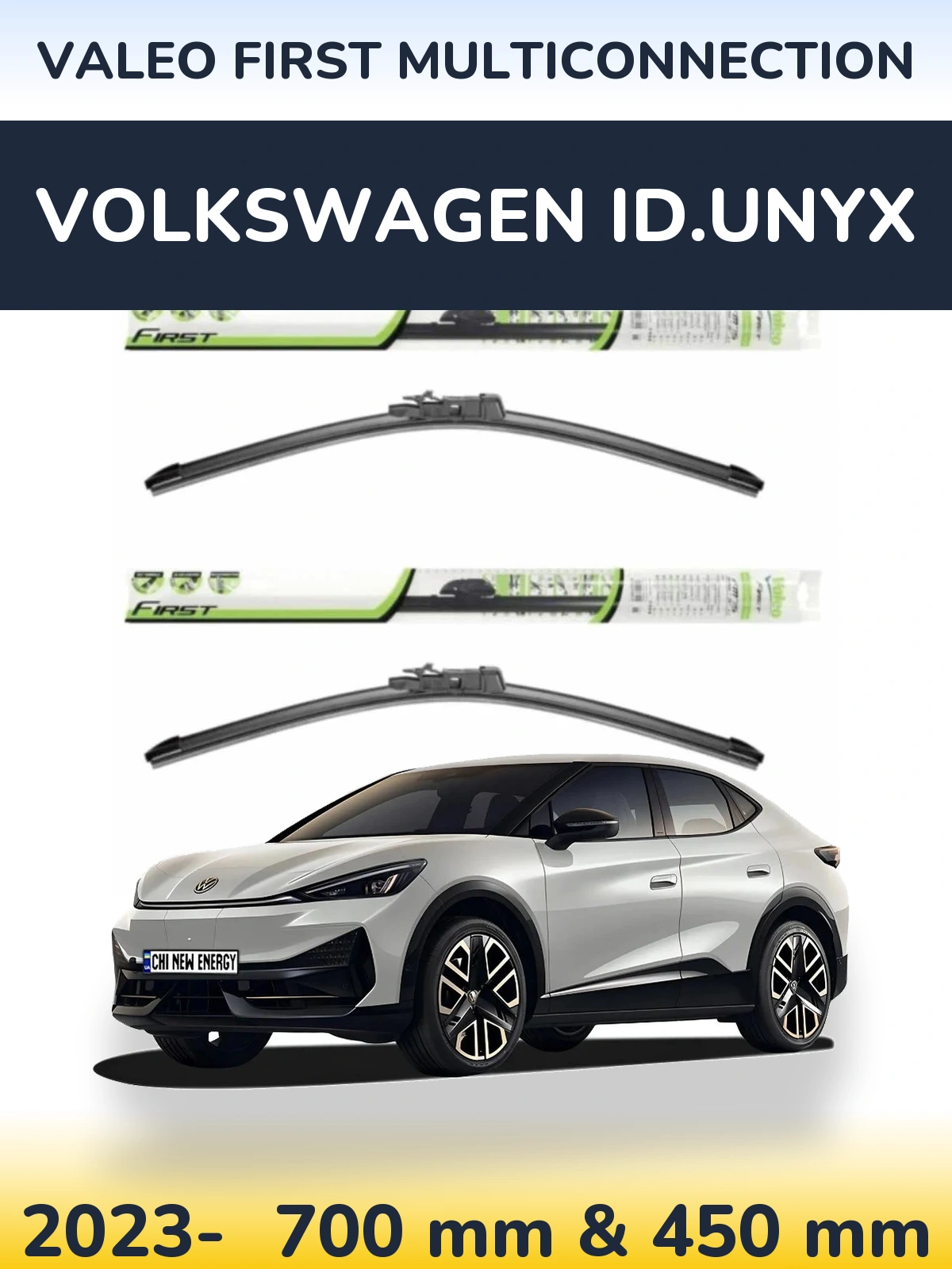 Ștergătoare Valeo First MultiConnection pentru Volkswagen ID.UNYX