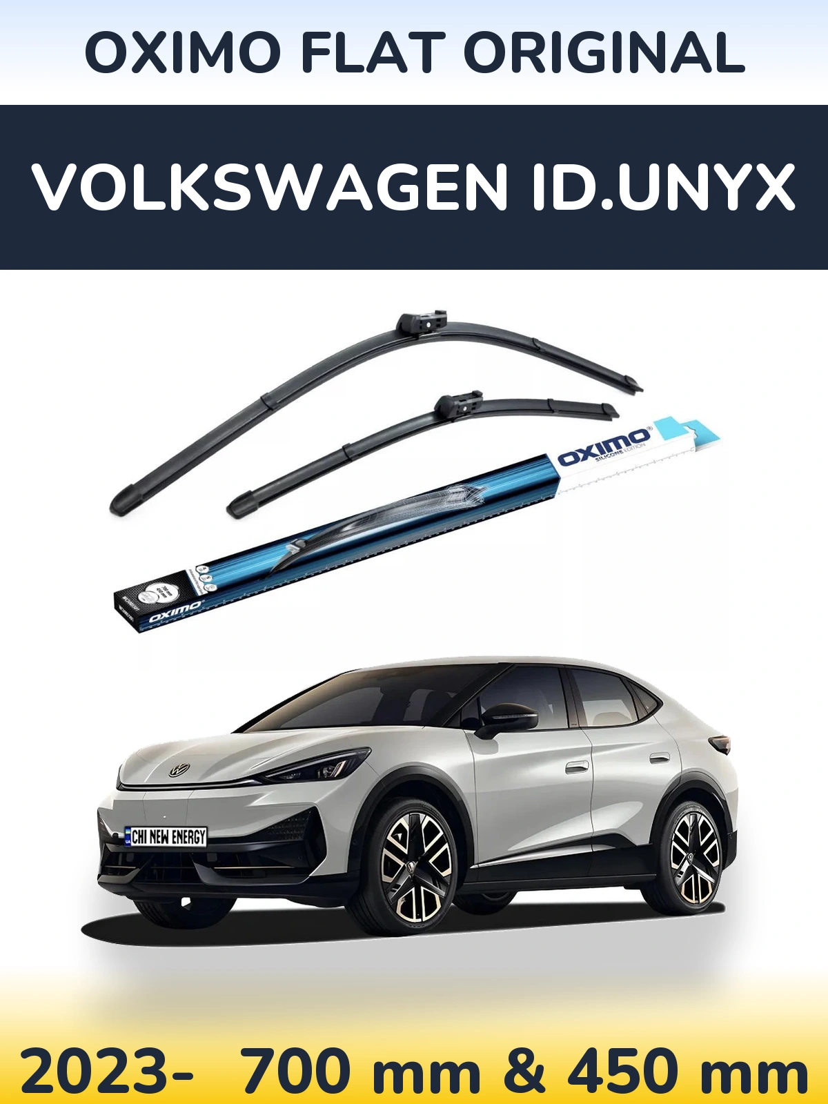 Ștergătoare Oximo Flat Original pentru Volkswagen ID.UNYX