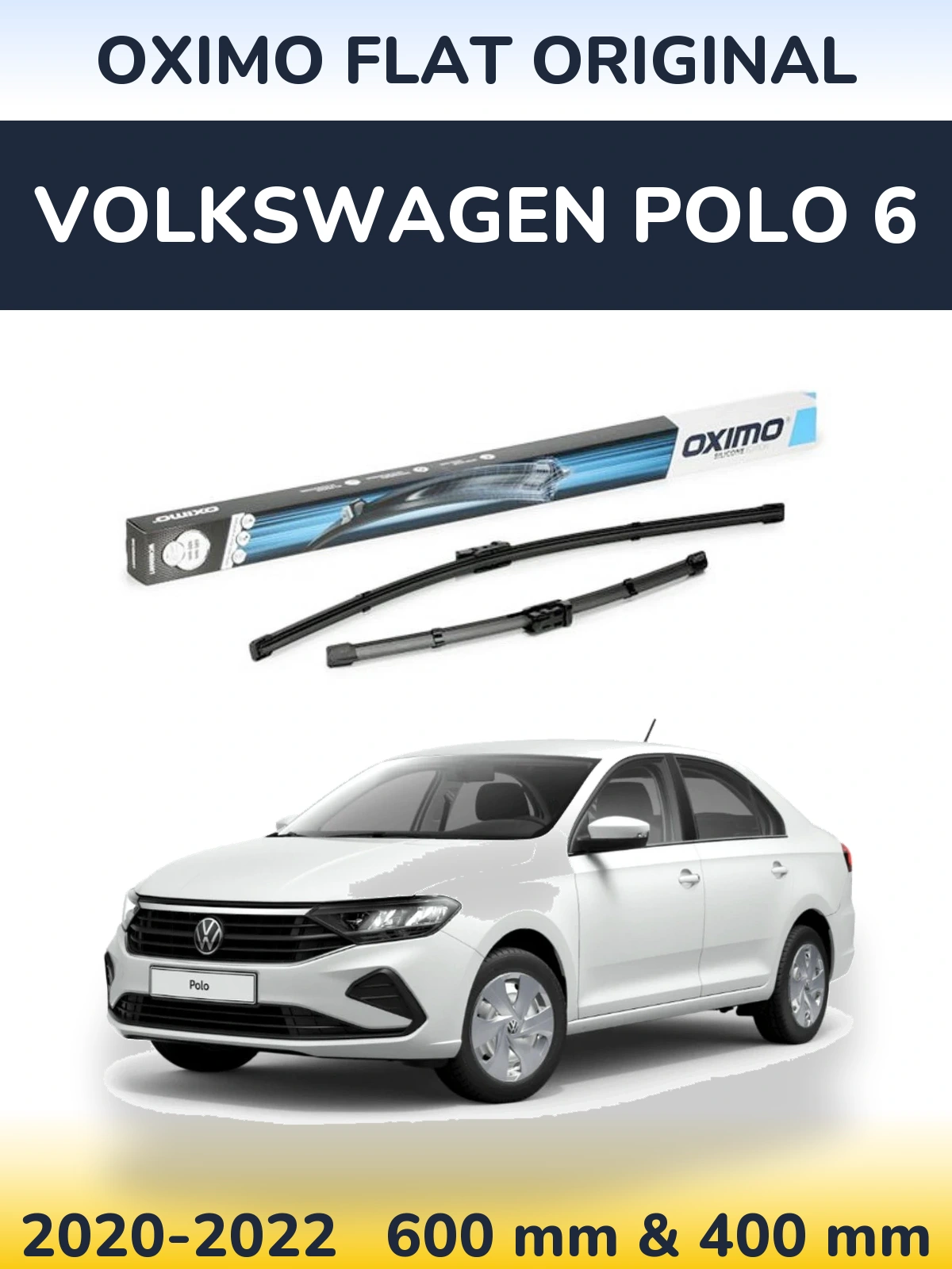 Ștergătoare Oximo Flat Original pentru Volkswagen Polo 6
