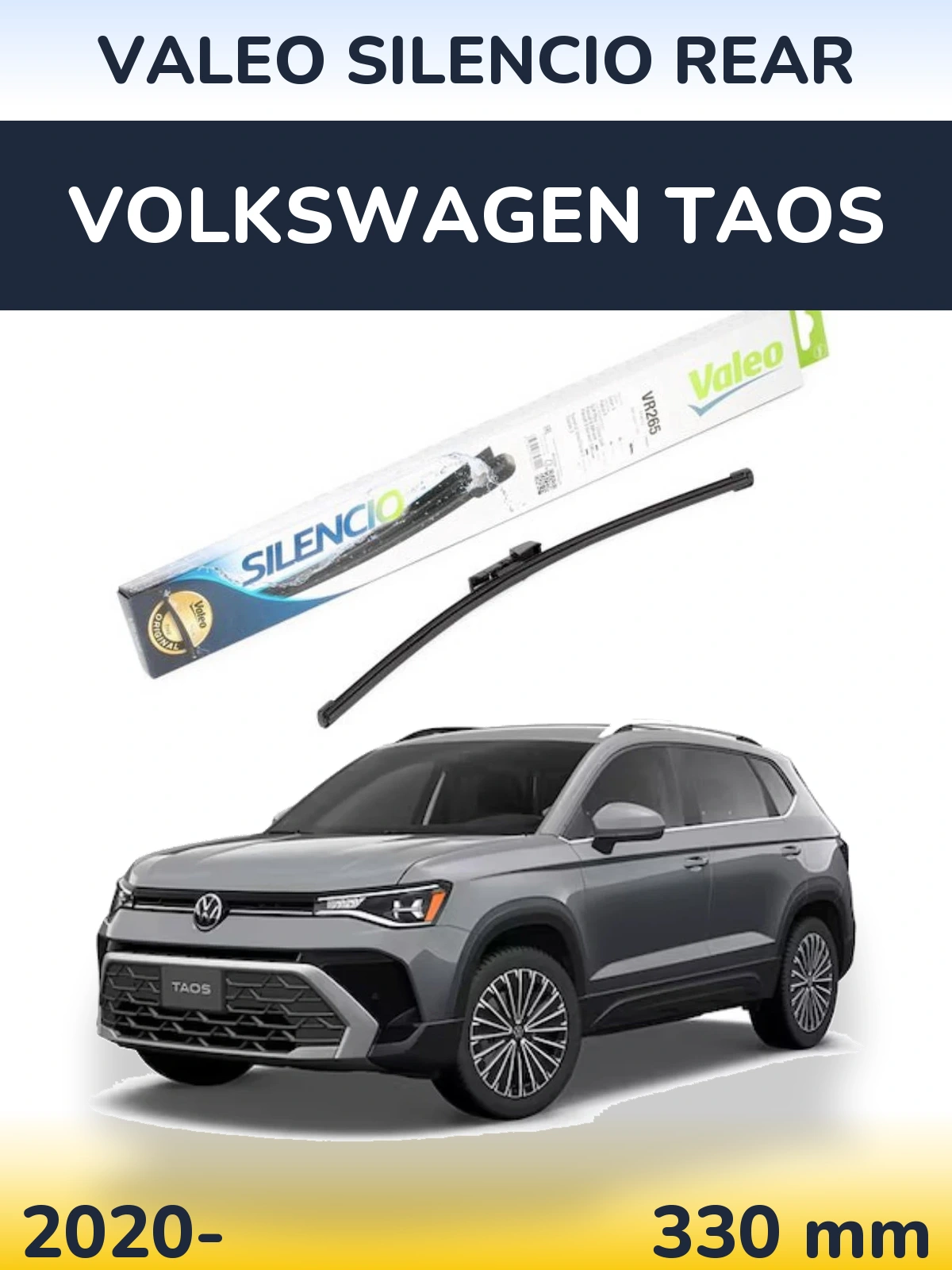 Ștergătoare Valeo Silencio Rear pentru Volkswagen Taos