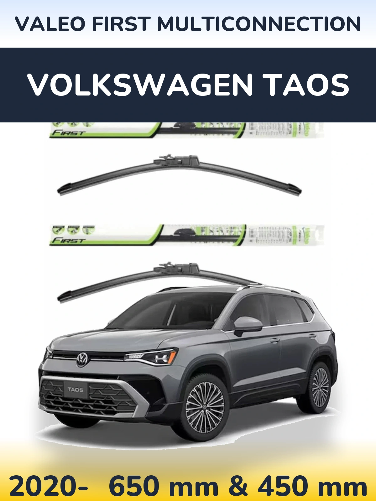 Ștergătoare Valeo First MultiConnection pentru Volkswagen Taos