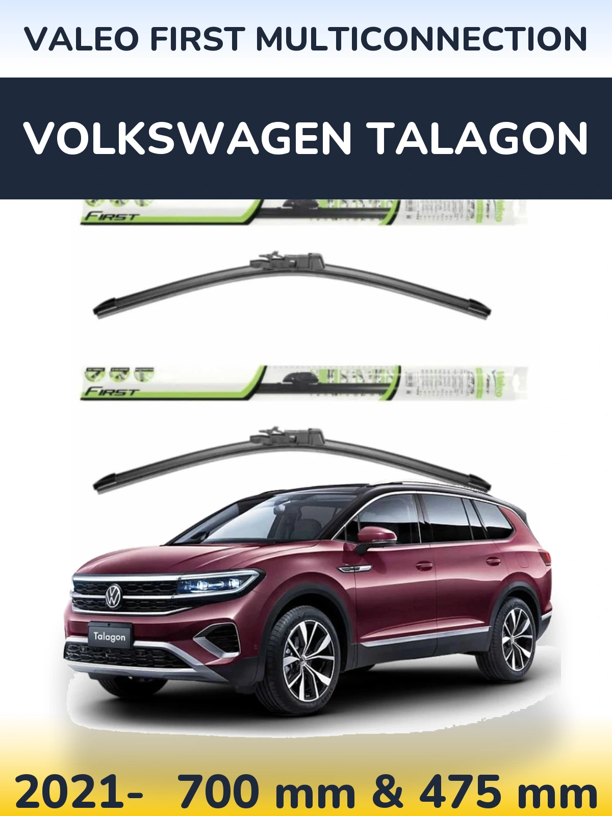 Ștergătoare Valeo First MultiConnection pentru Volkswagen Talagon