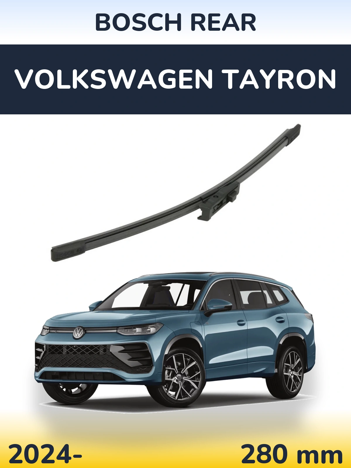 Ștergătoare BOSCH Rear pentru Volkswagen Tayron