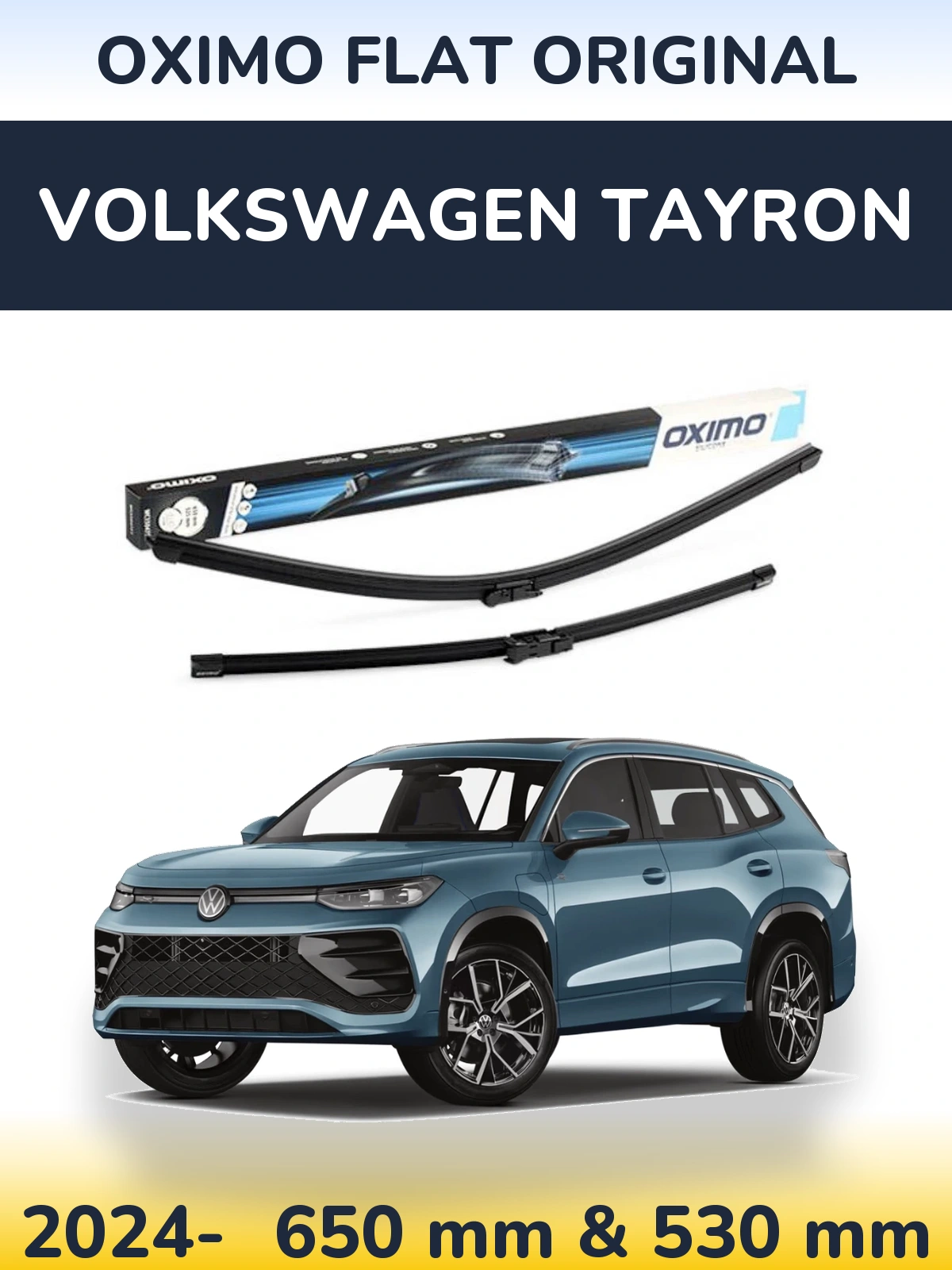 Ștergătoare Oximo Flat Original pentru Volkswagen Tayron