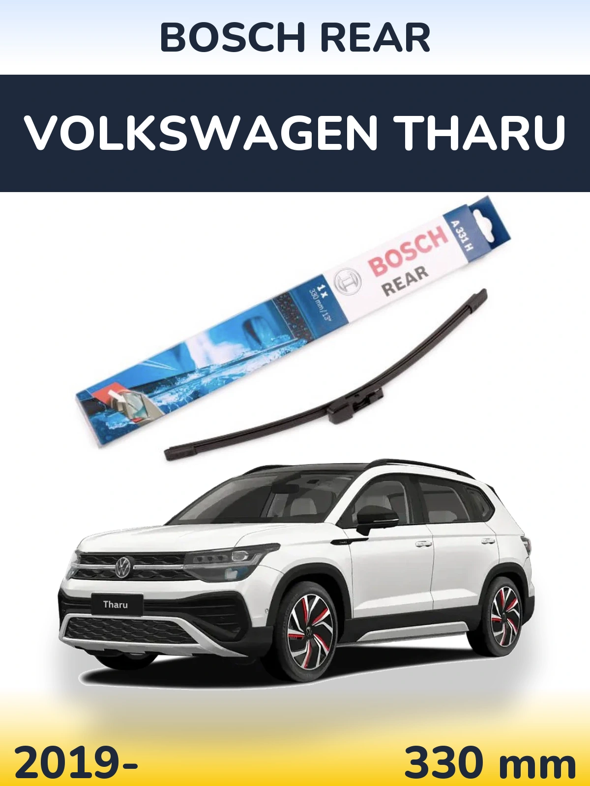 Ștergătoare BOSCH Rear pentru Volkswagen Tharu