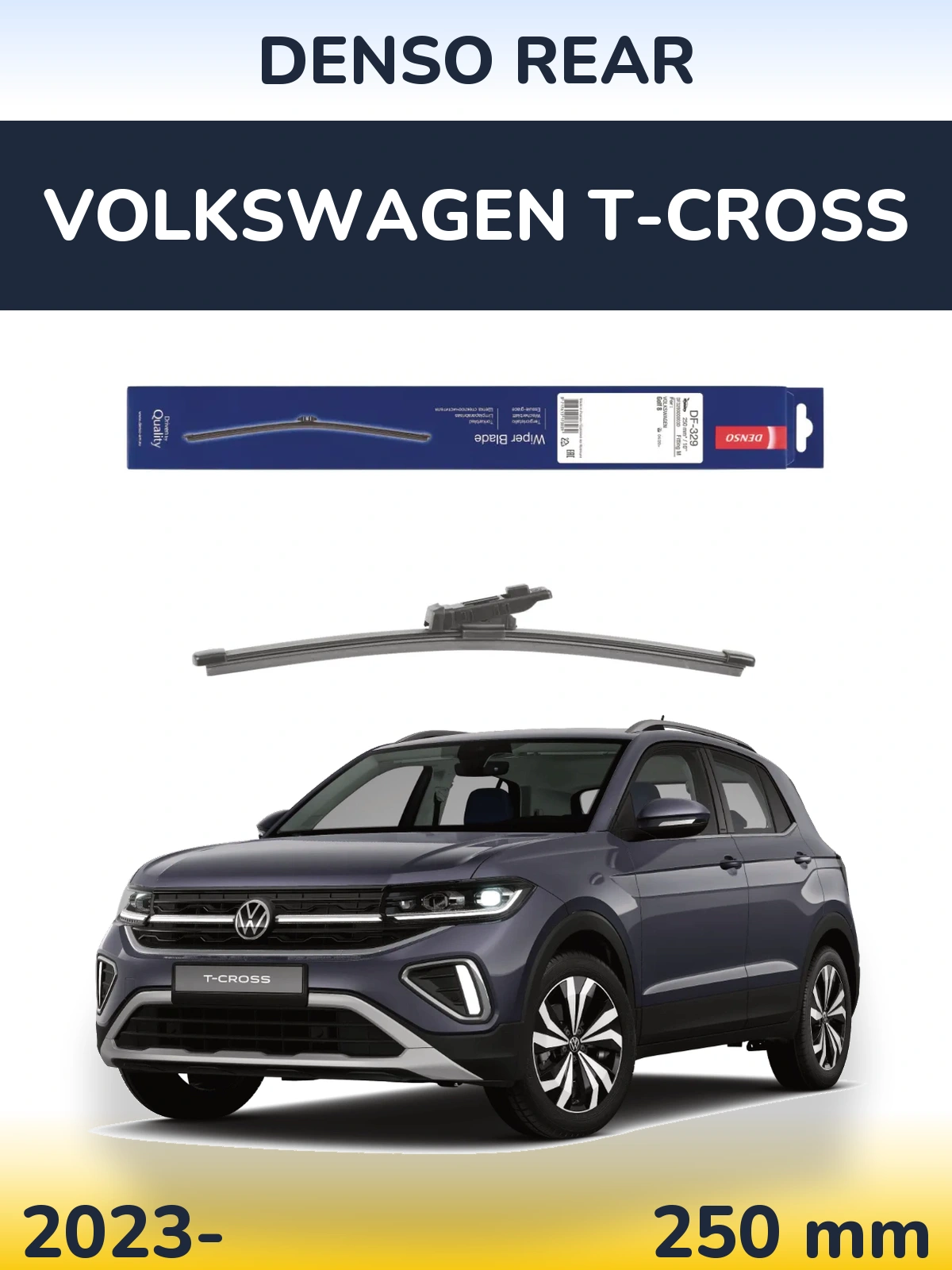 Ștergătoare Denso Rear pentru Volkswagen T-Cross