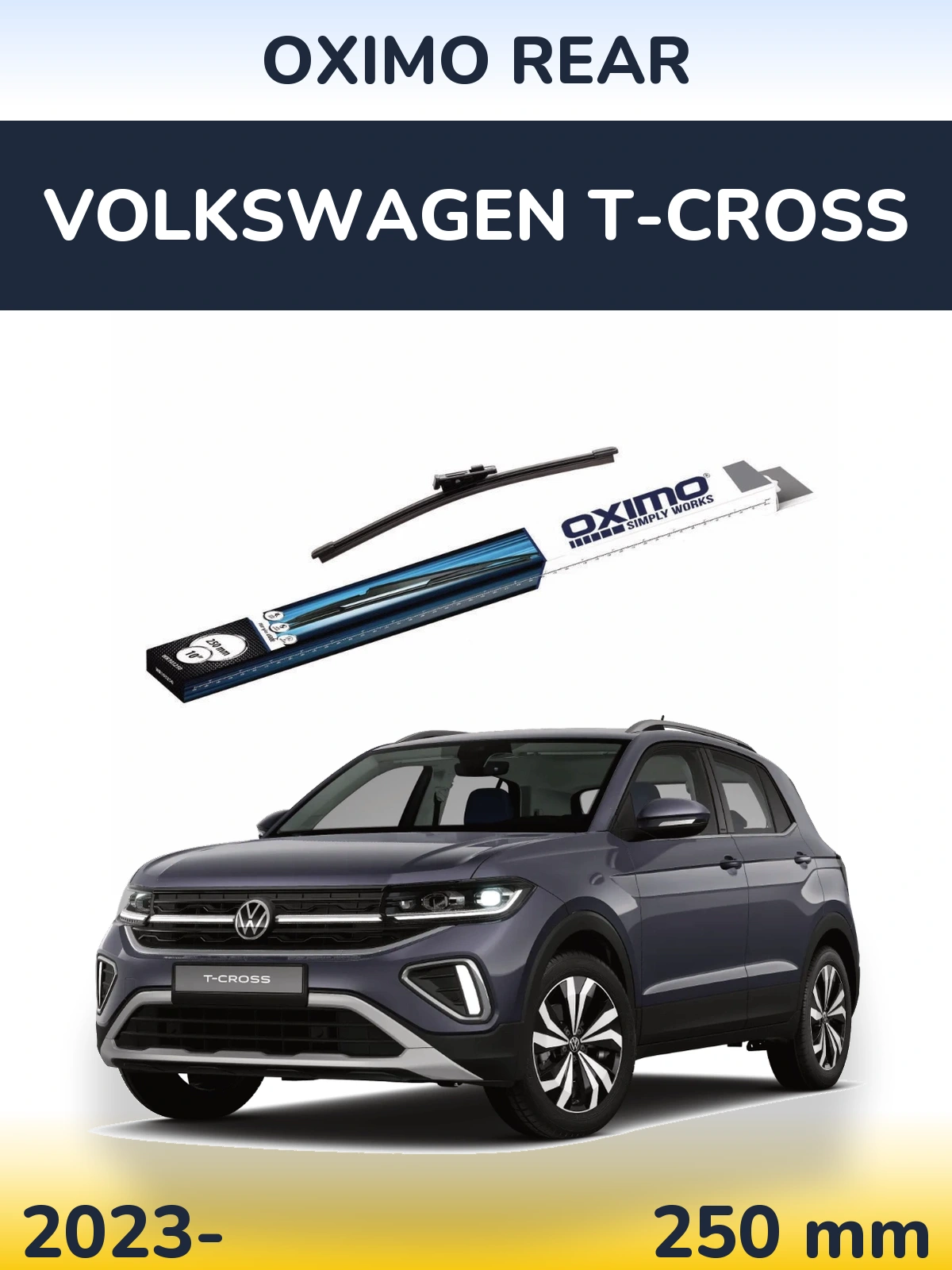 Ștergătoare Oximo Rear pentru Volkswagen T-Cross