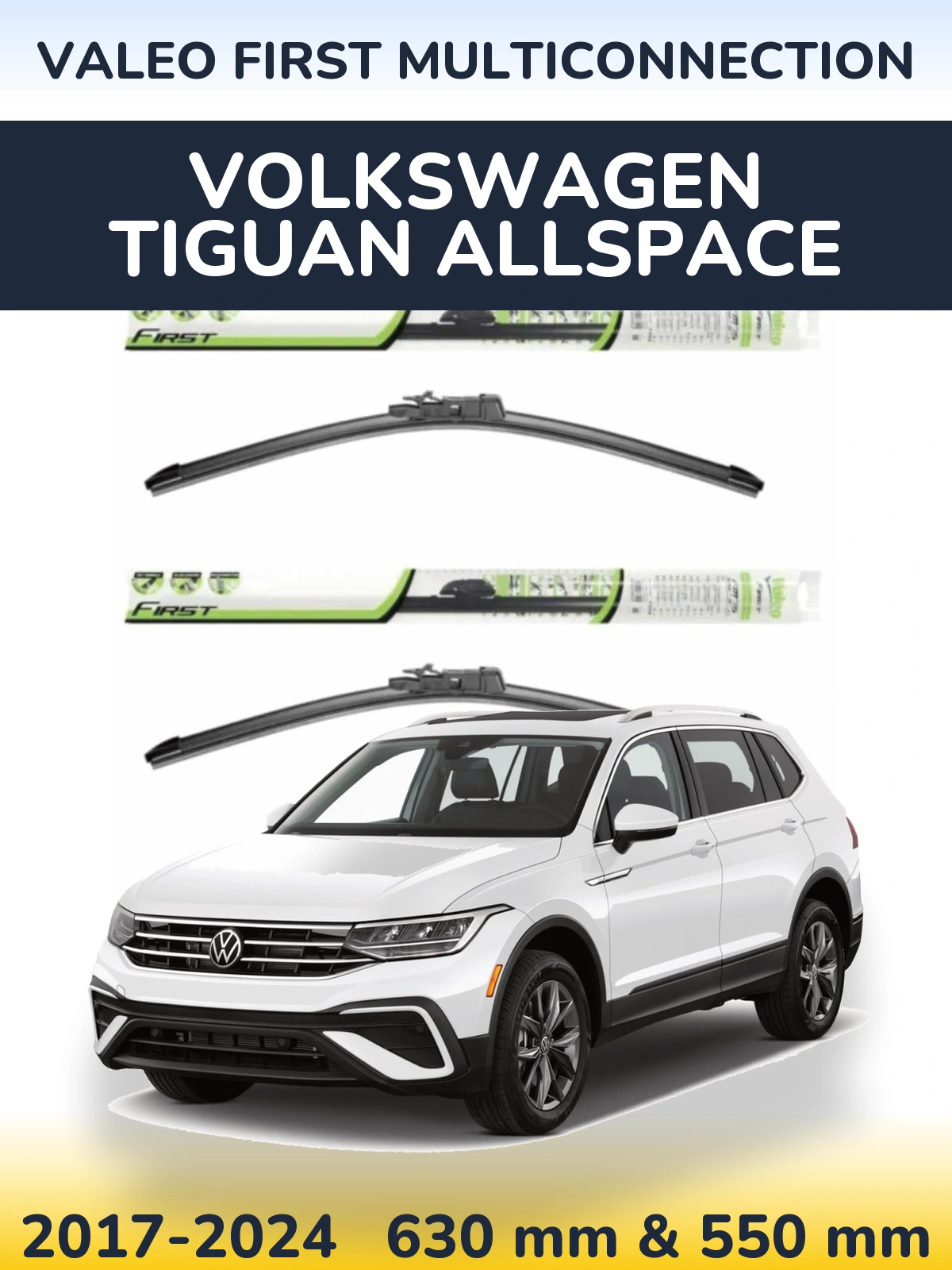 Ștergătoare Valeo First MultiConnection pentru Volkswagen Tiguan Allspace