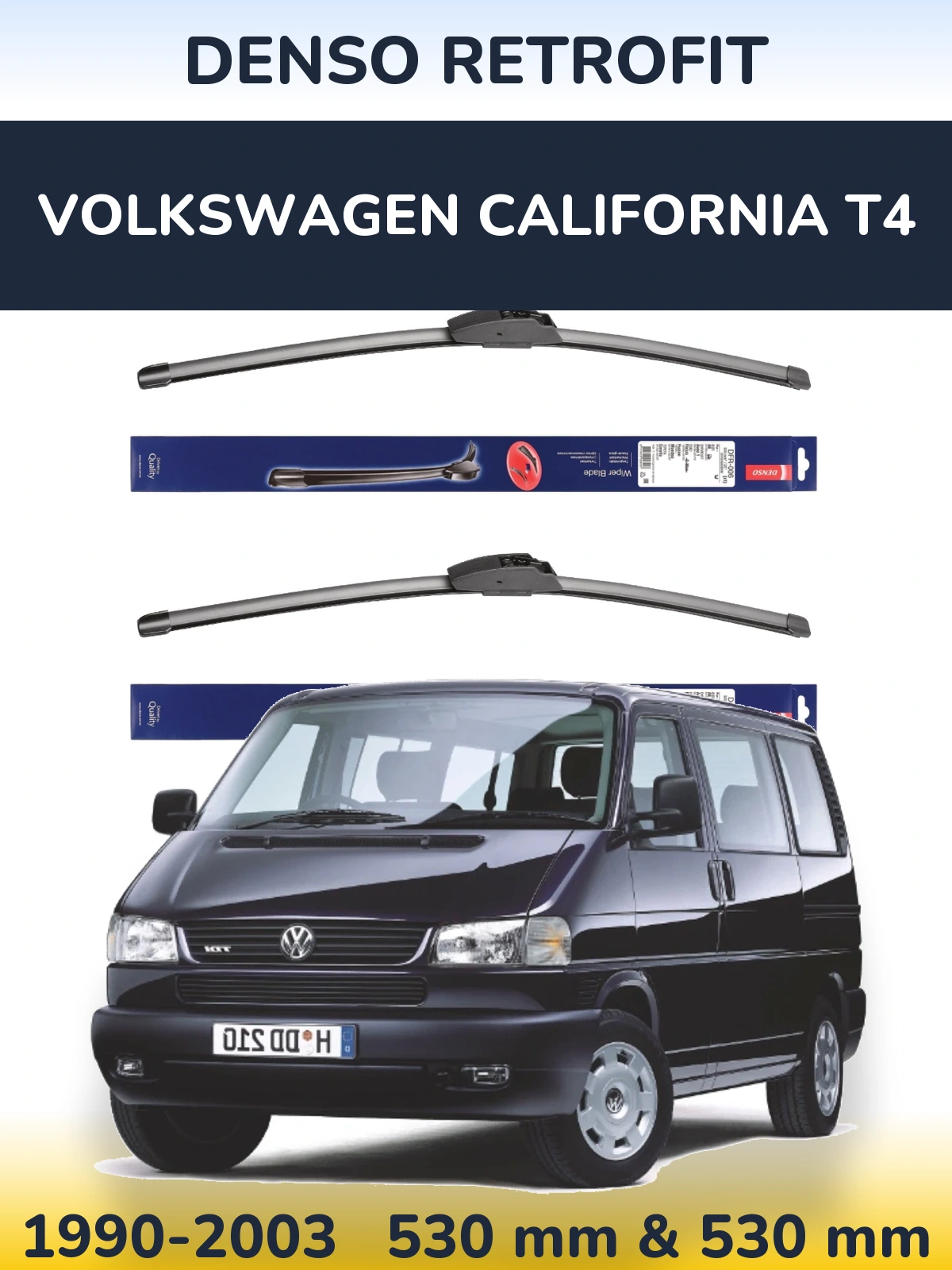 Ștergătoare Denso Retrofit pentru Volkswagen California T4