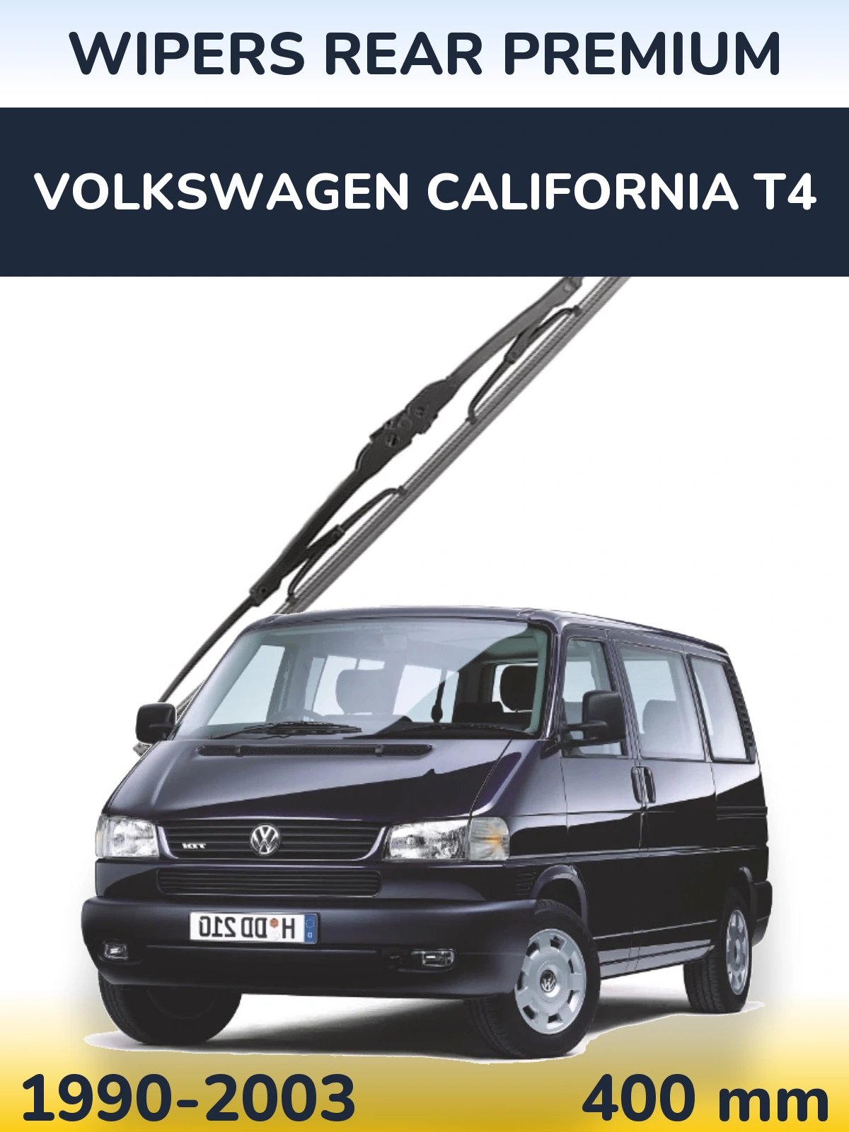 Ștergătoare WIPERS REAR PREMIUM pentru Volkswagen California T4
