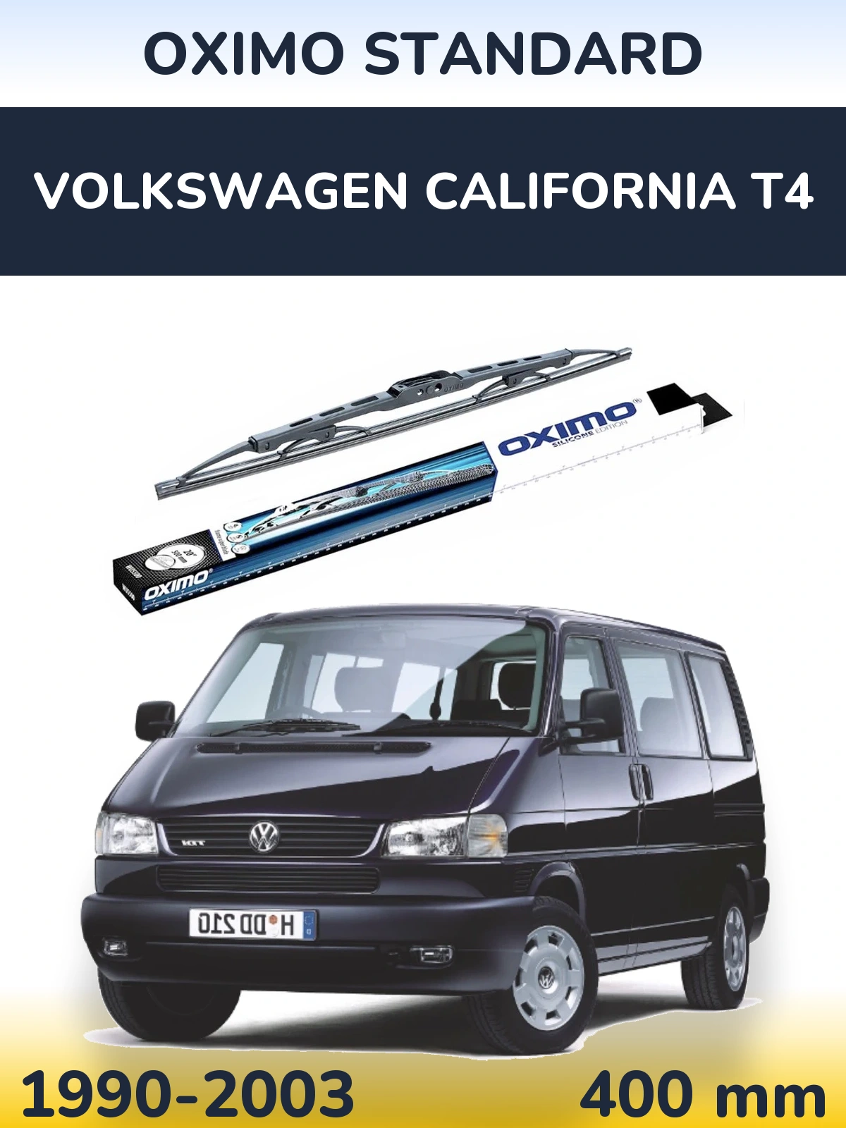 Ștergătoare Oximo Standard pentru Volkswagen California T4