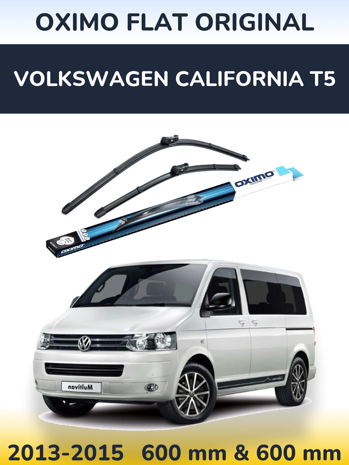 Ștergătoare Oximo Flat Original pentru Volkswagen California T5