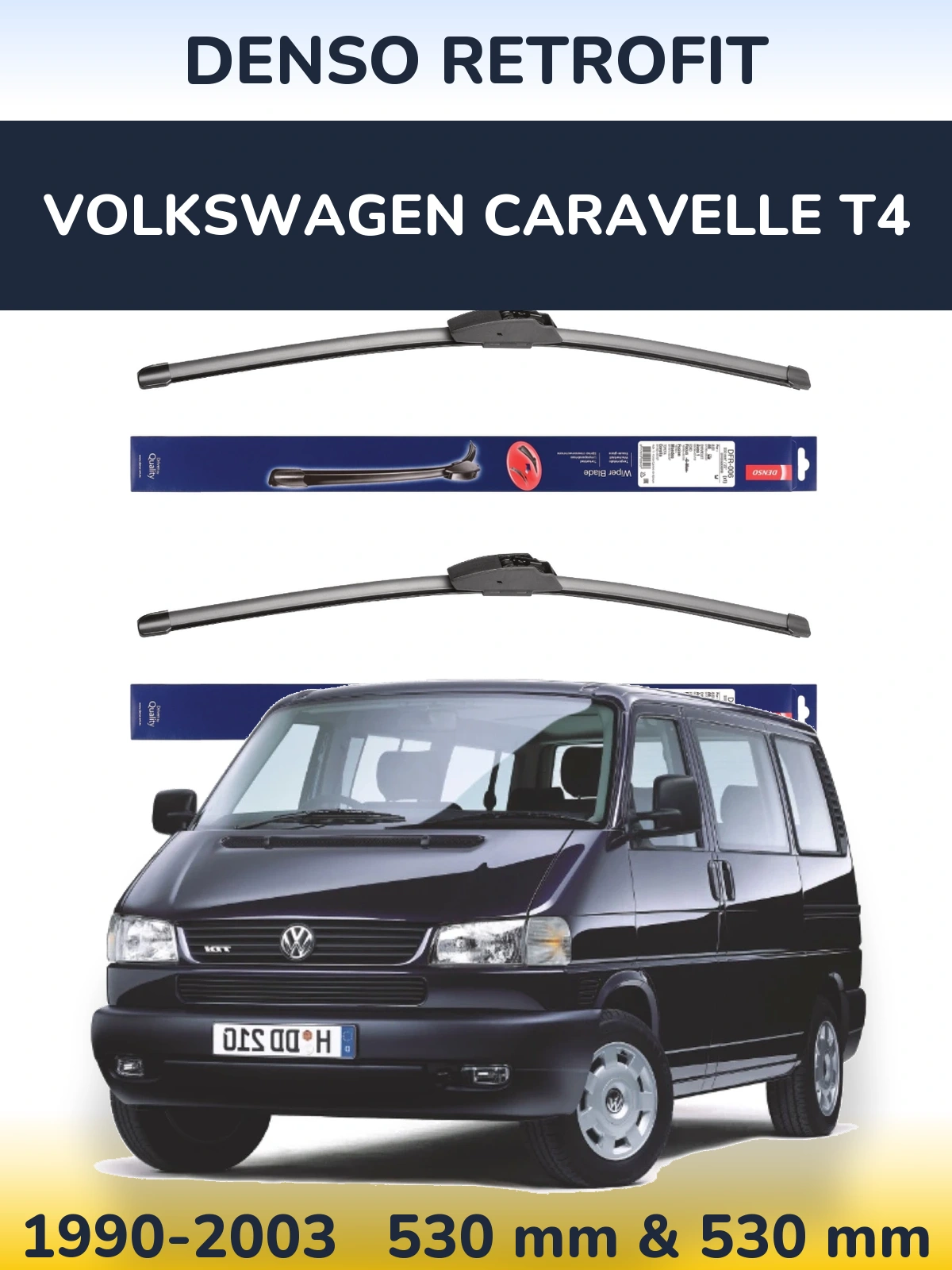 Ștergătoare Denso Retrofit pentru Volkswagen Caravelle T4