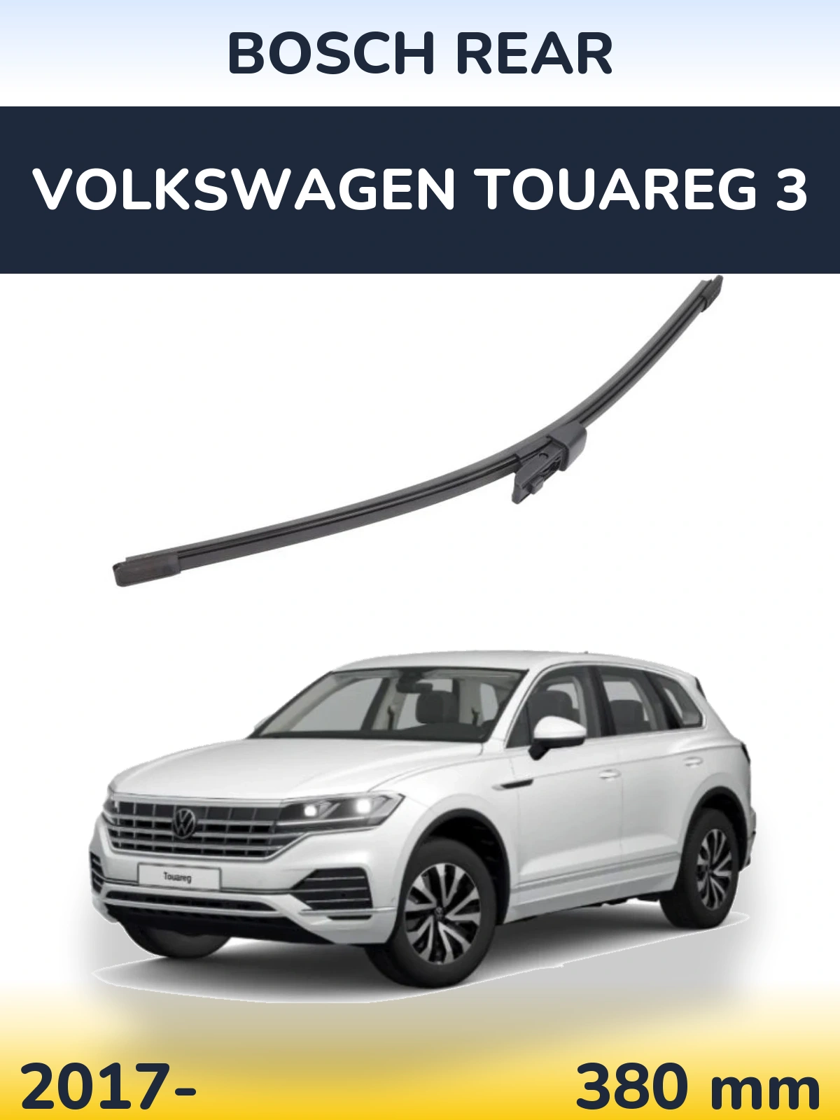 Ștergătoare BOSCH Rear pentru Volkswagen Touareg 3