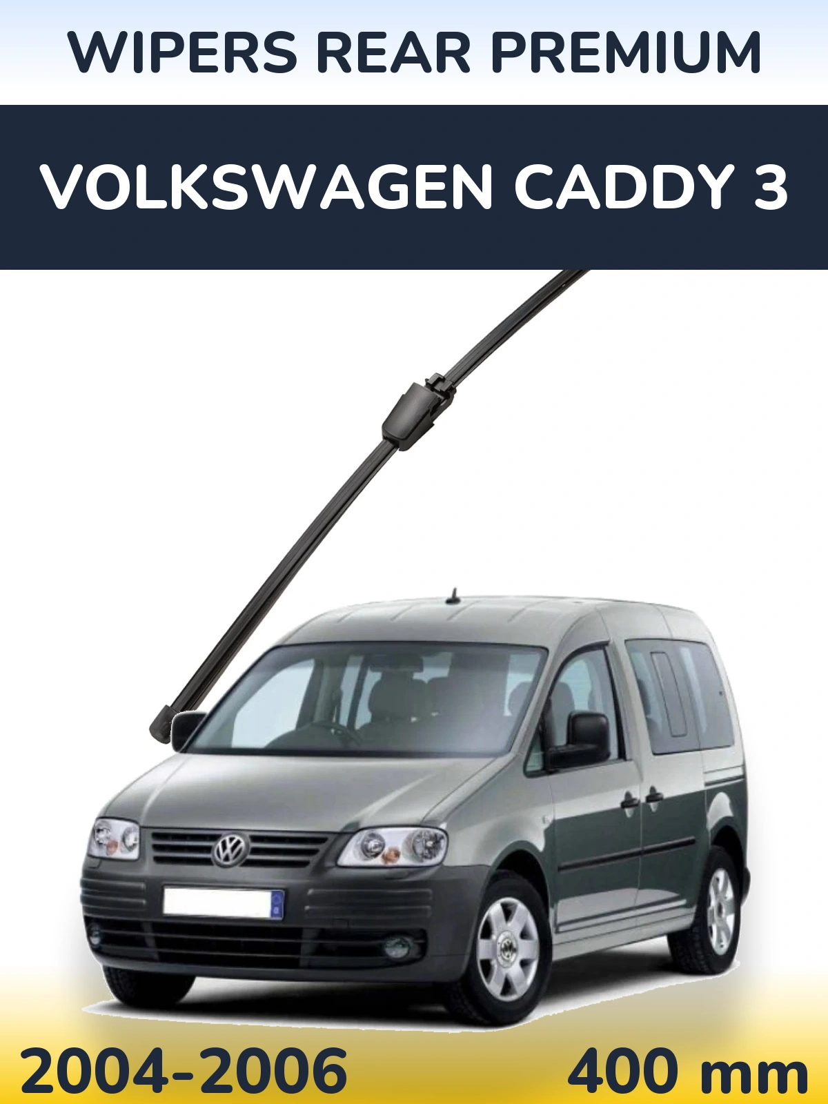Ștergătoare WIPERS REAR PREMIUM pentru Volkswagen Caddy 3