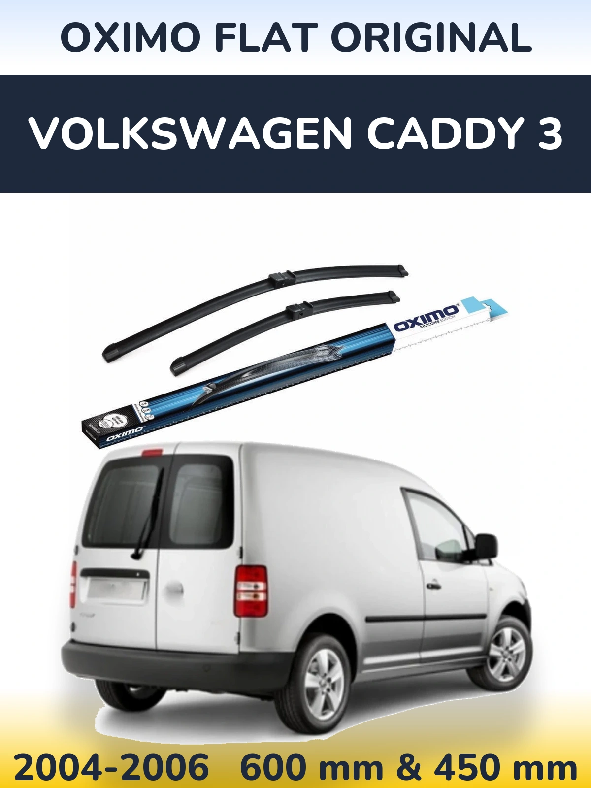Ștergătoare Oximo Flat Original pentru Volkswagen Caddy 3