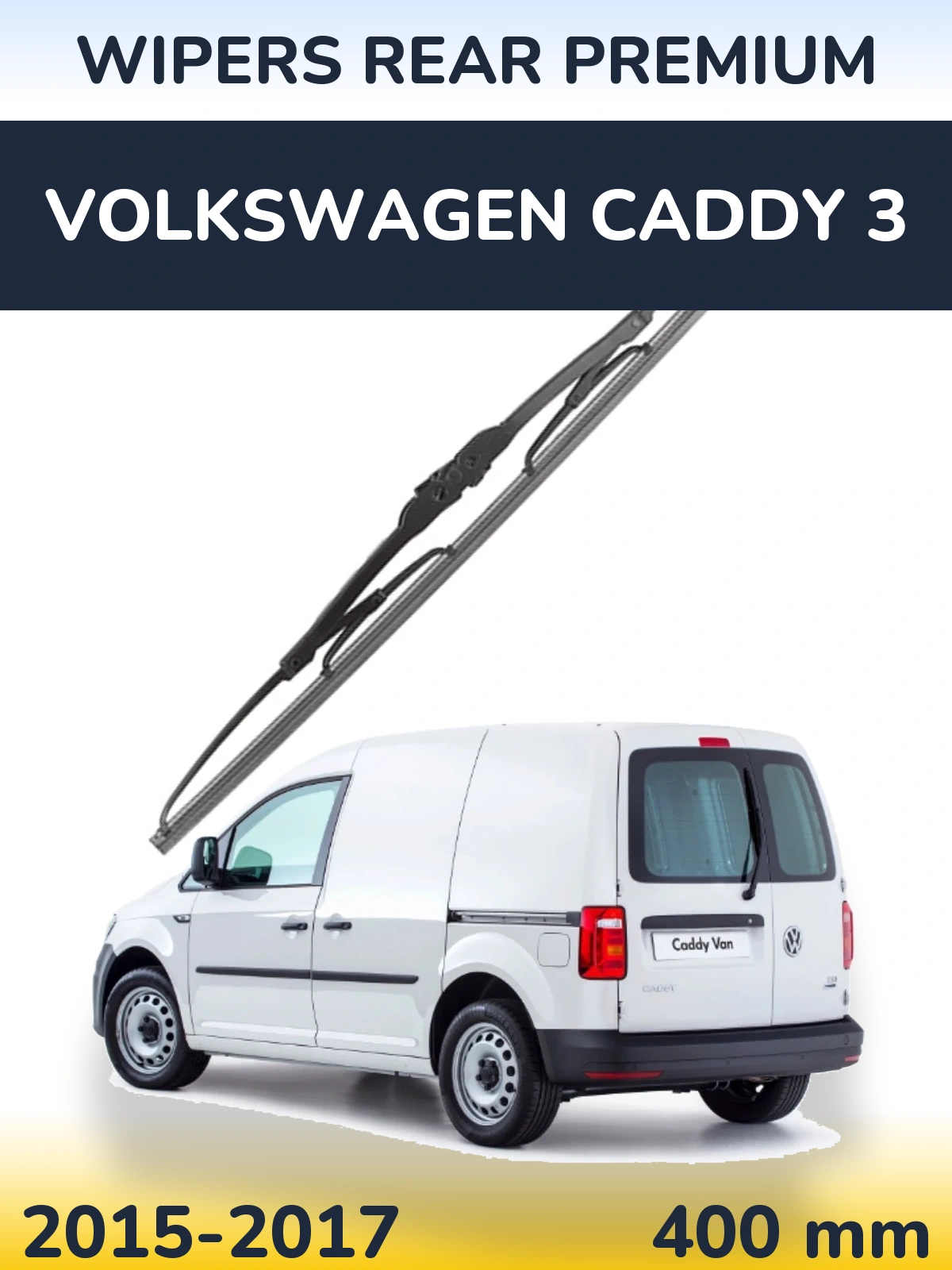 Ștergătoare WIPERS REAR PREMIUM pentru Volkswagen Caddy 3