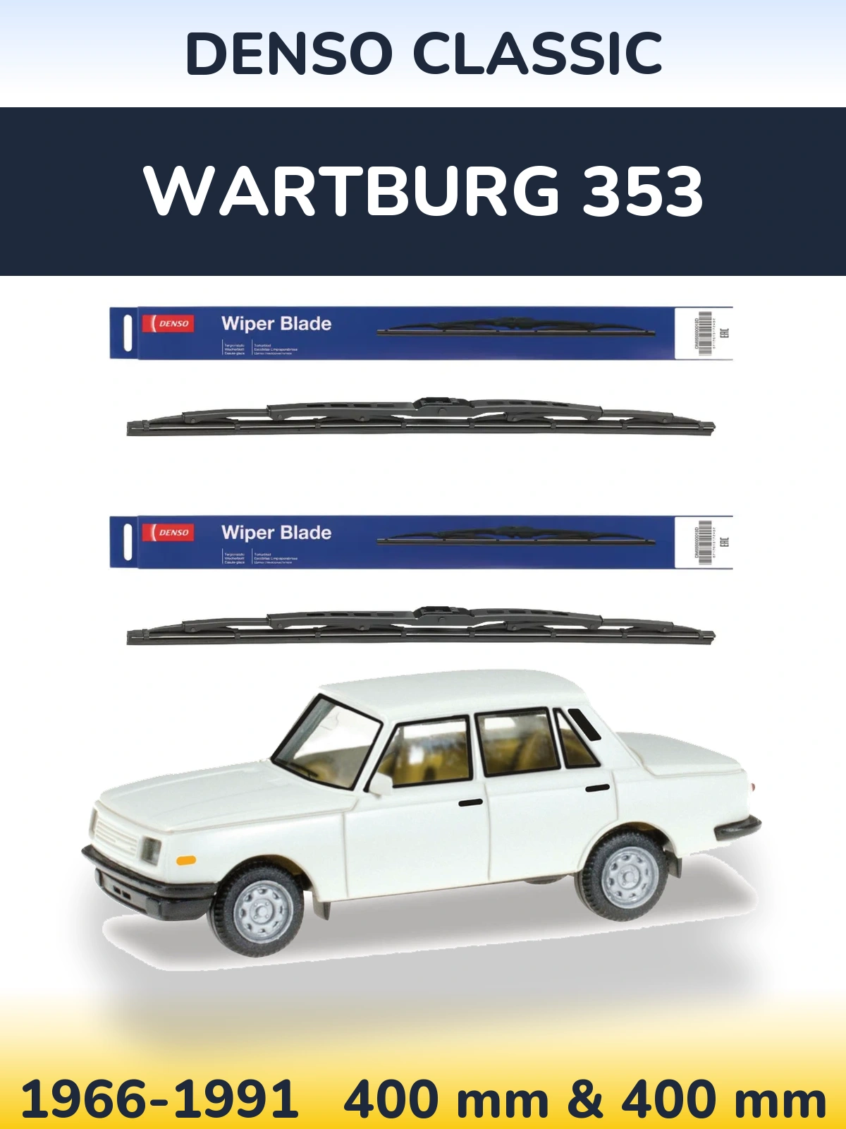Ștergătoare Denso Classic pentru Wartburg 353