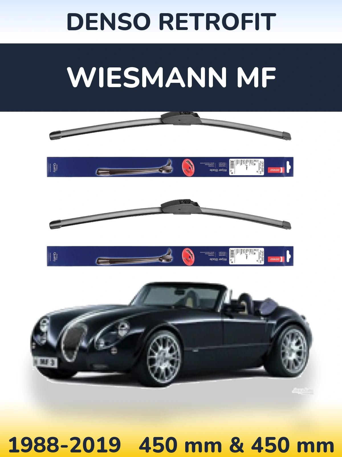 Ștergătoare Denso Retrofit pentru Wiesmann MF