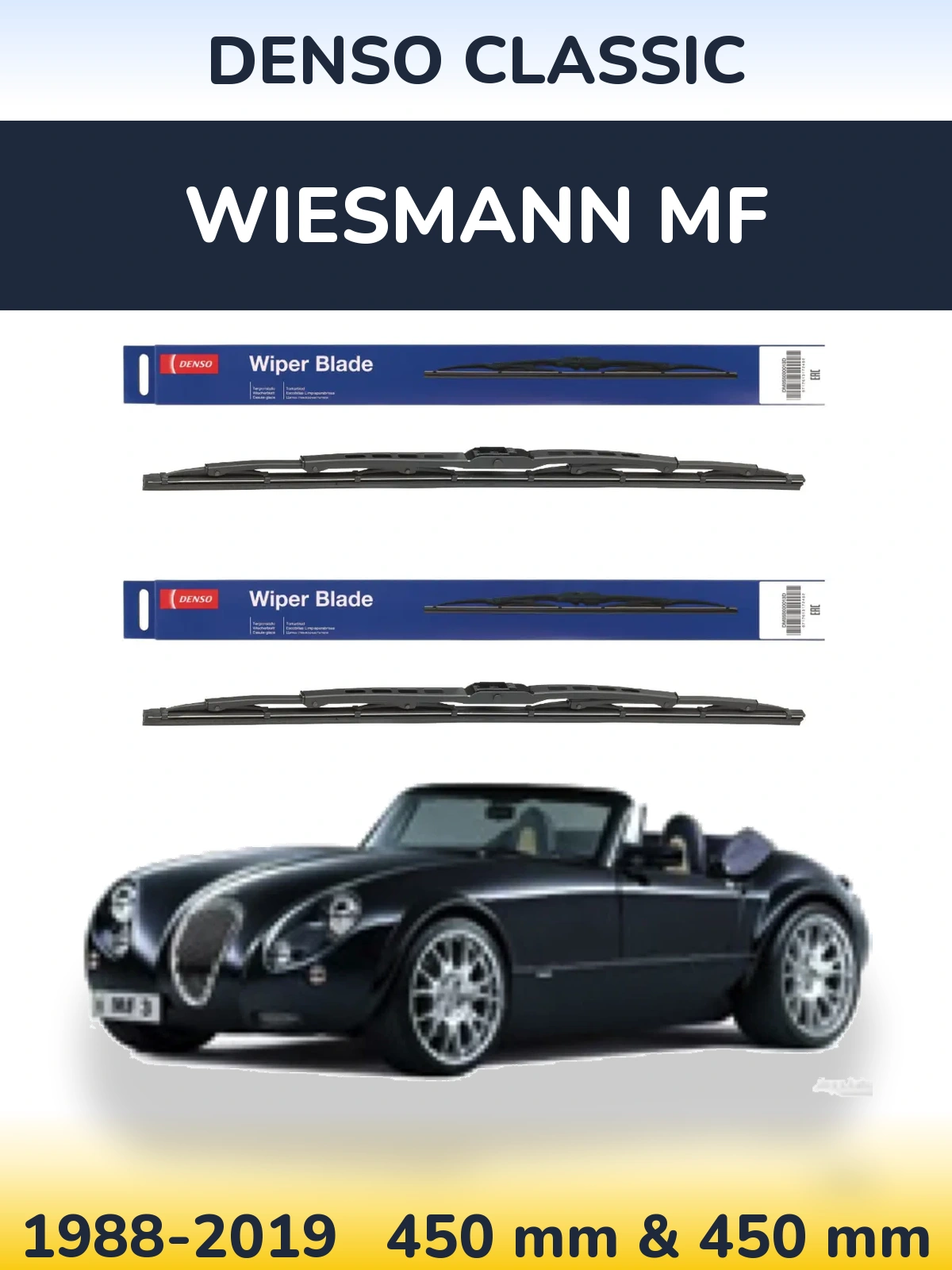 Ștergătoare Denso Classic pentru Wiesmann MF