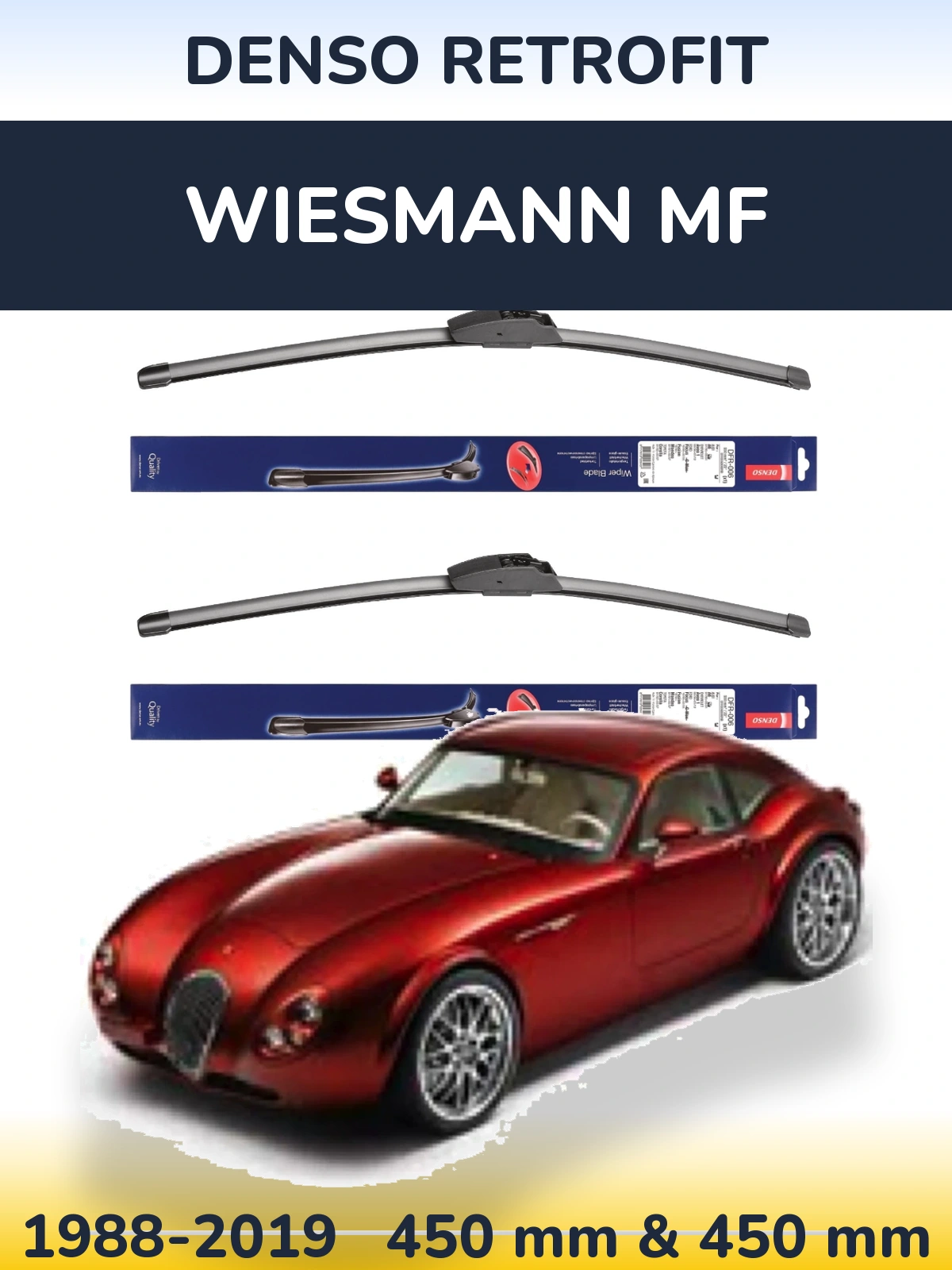Ștergătoare Denso Retrofit pentru Wiesmann MF