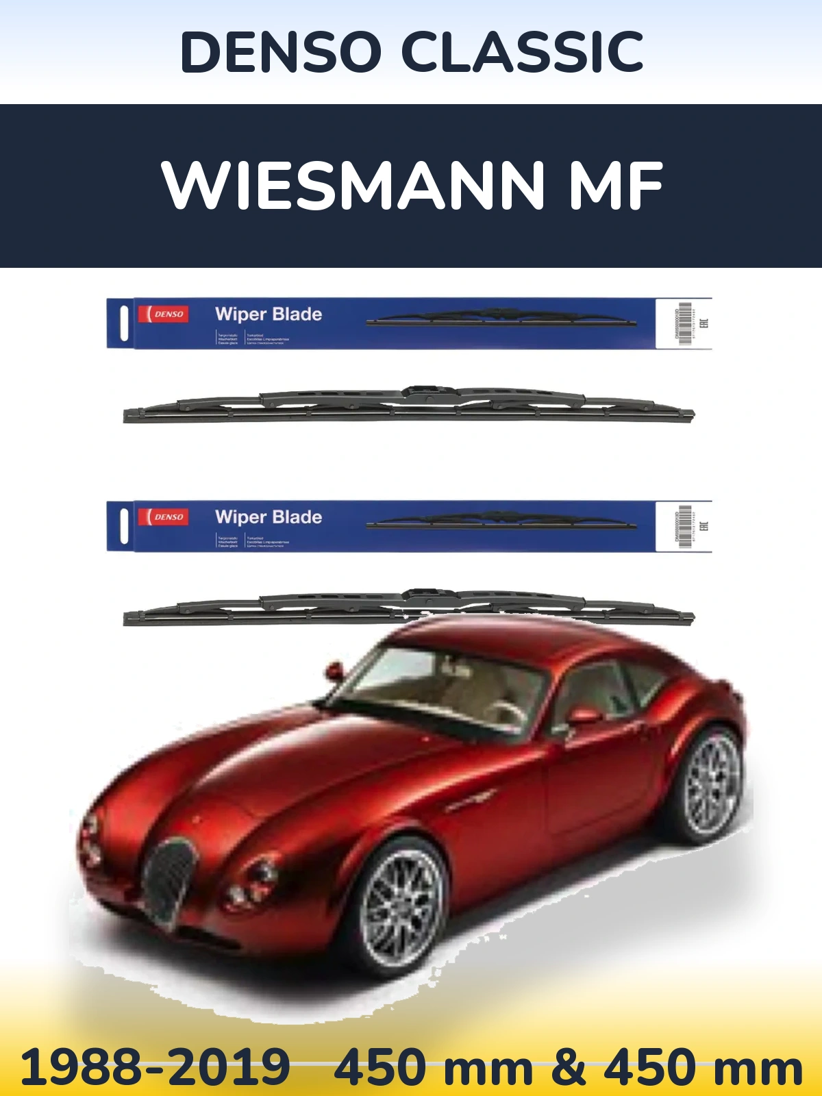 Ștergătoare Denso Classic pentru Wiesmann MF