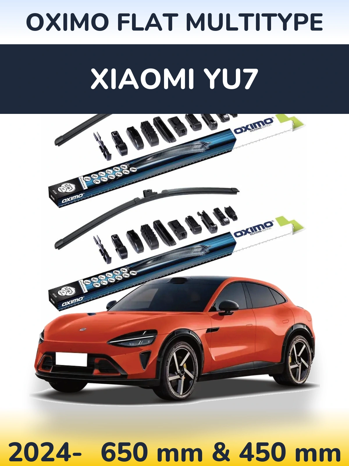 Ștergătoare Oximo Flat MultiTipe pentru Xiaomi YU7