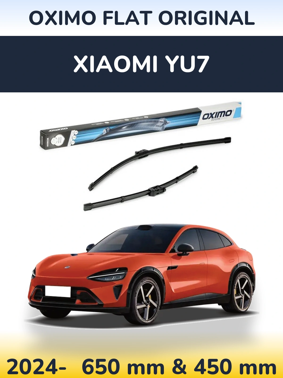 Ștergătoare Oximo Flat Original pentru Xiaomi YU7