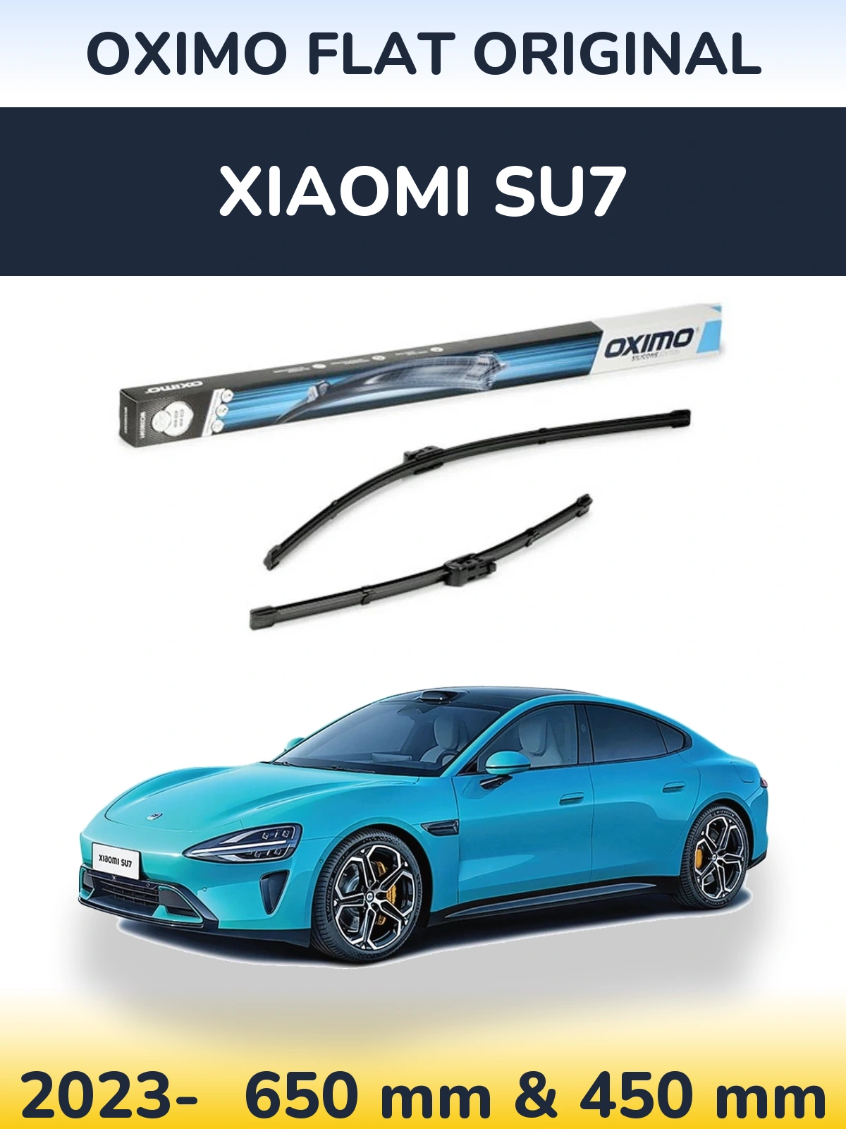 Ștergătoare Oximo Flat Original pentru Xiaomi SU7