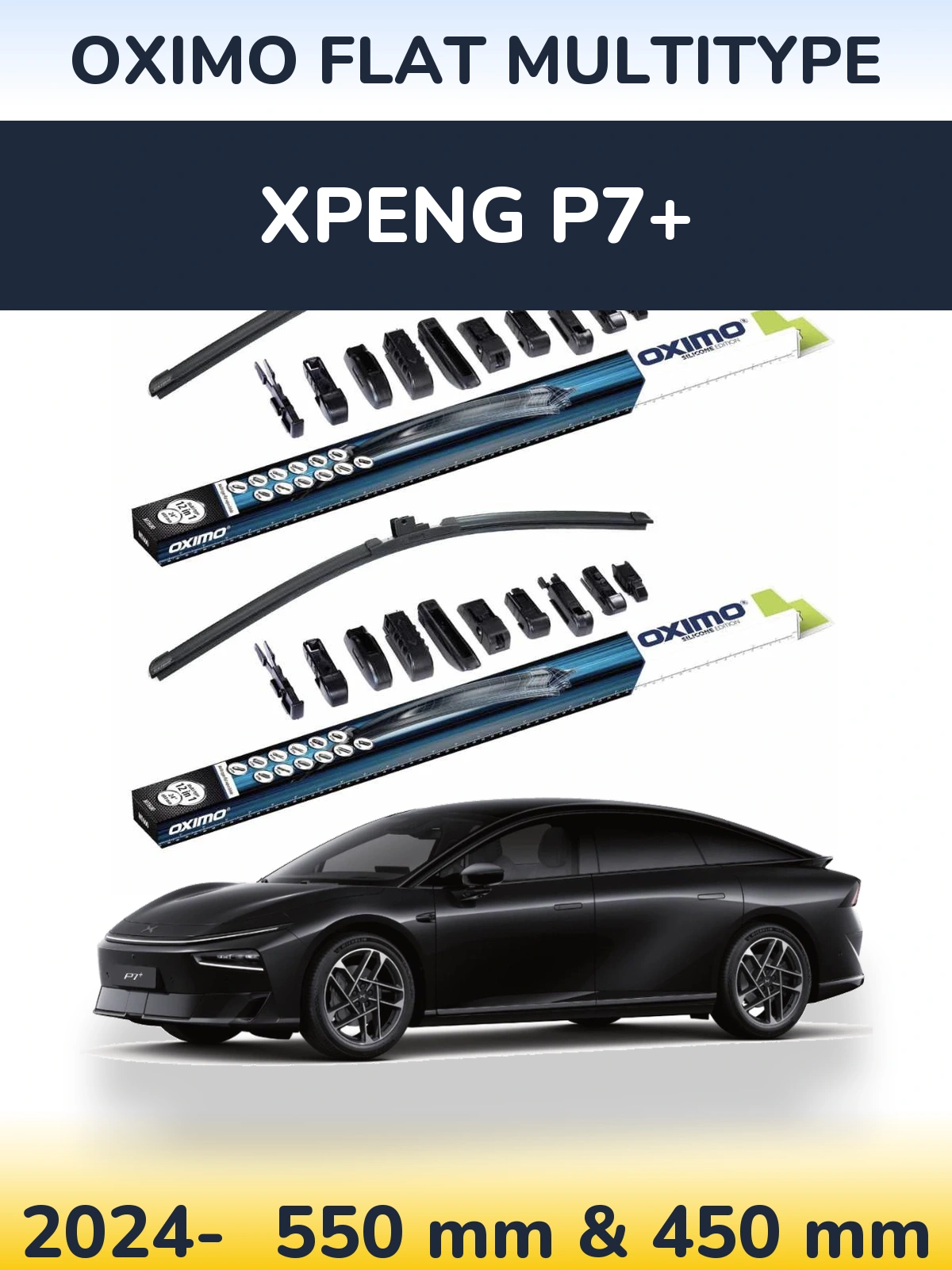 Ștergătoare Oximo Flat MultiTipe pentru XPENG P7+