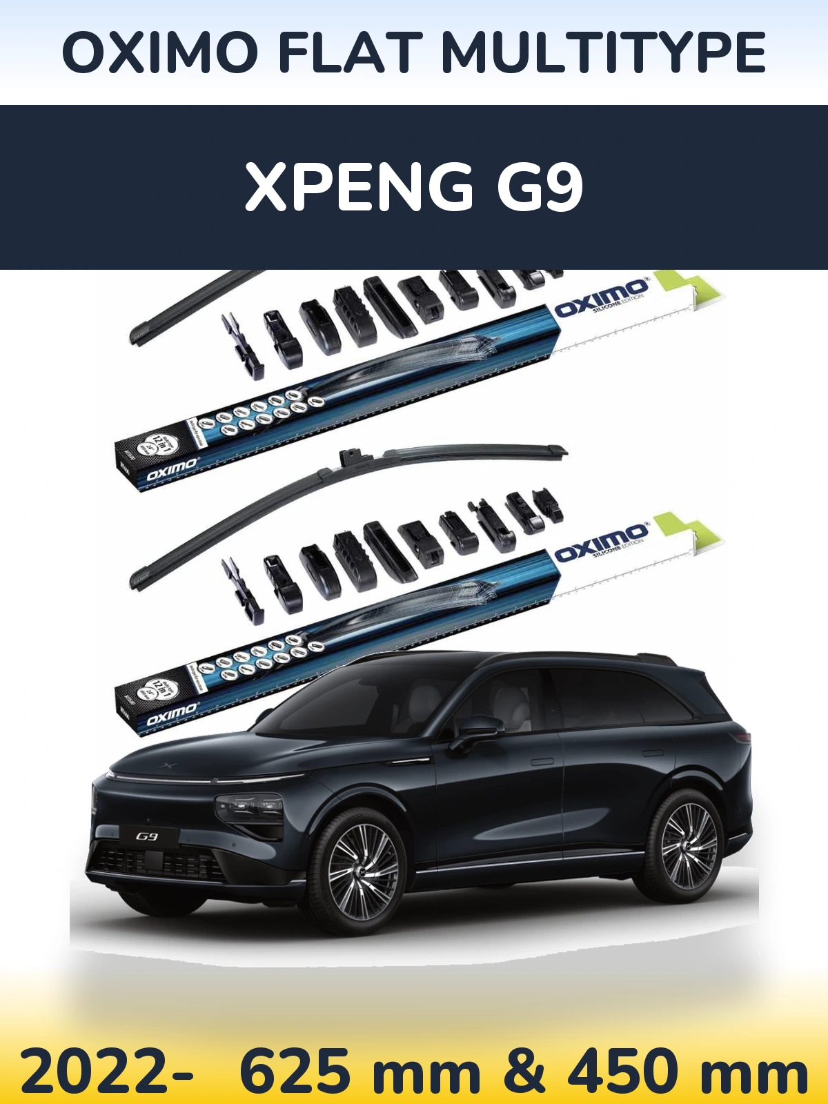 Ștergătoare Oximo Flat MultiTipe pentru XPENG G9