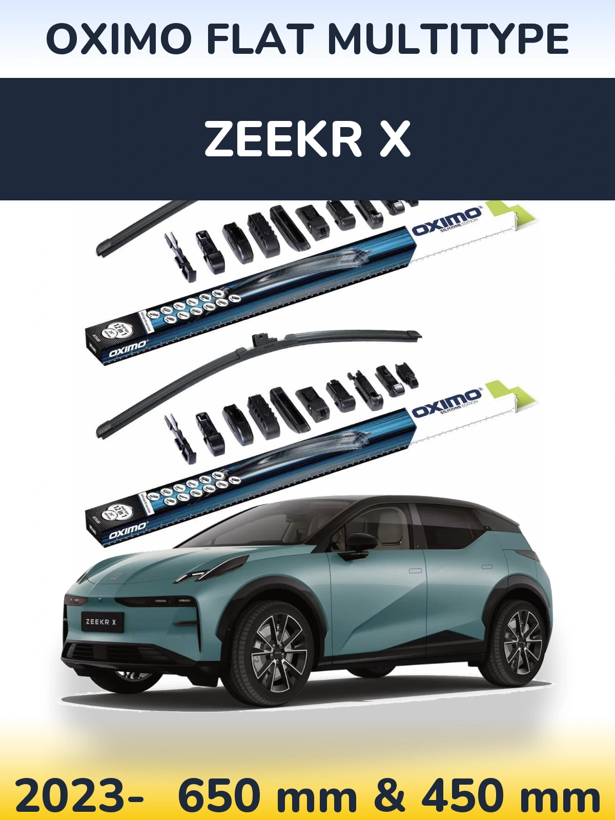 Ștergătoare Oximo Flat MultiTipe pentru Zeekr X