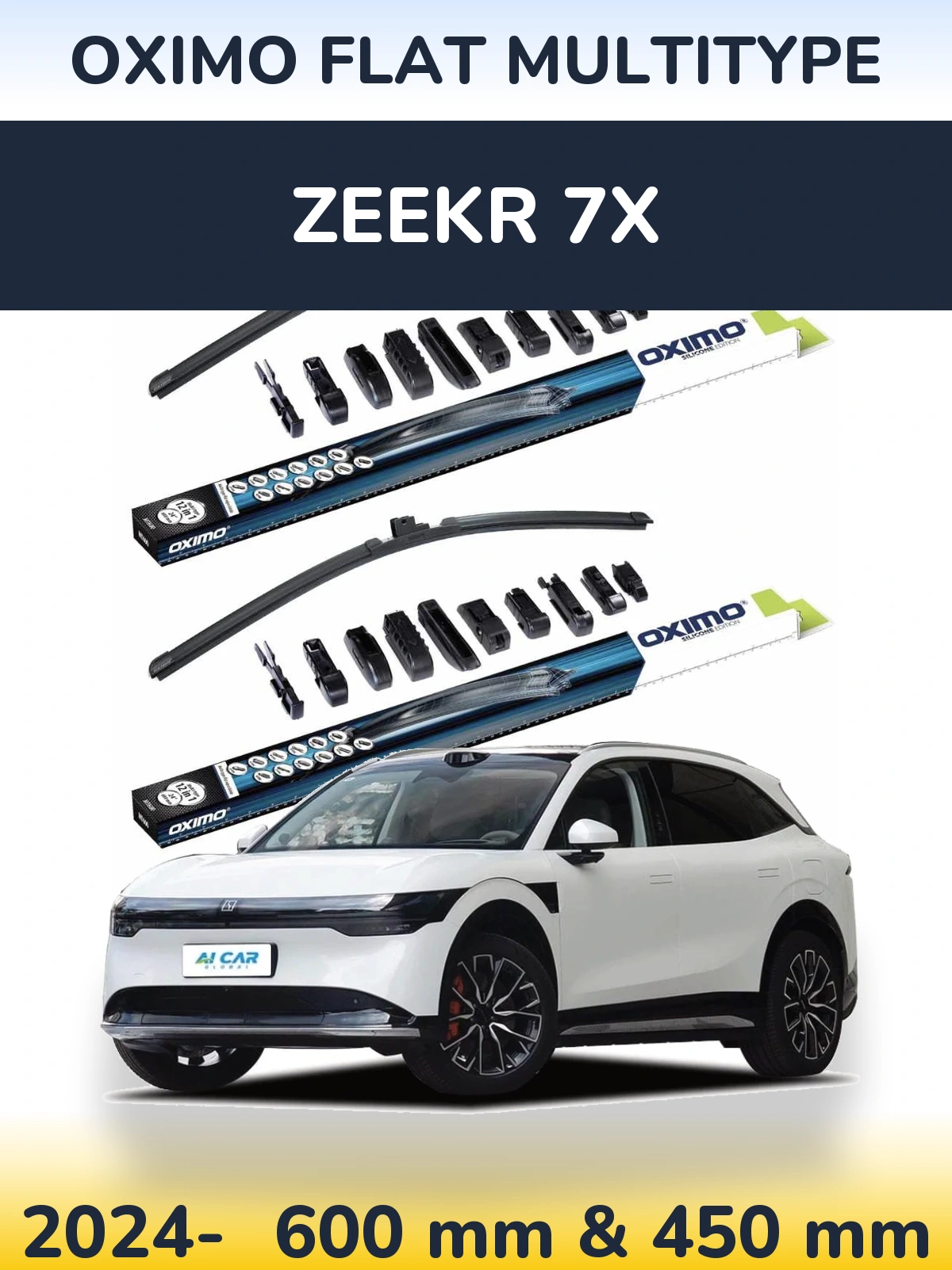 Ștergătoare Oximo Flat MultiTipe pentru Zeekr 7X