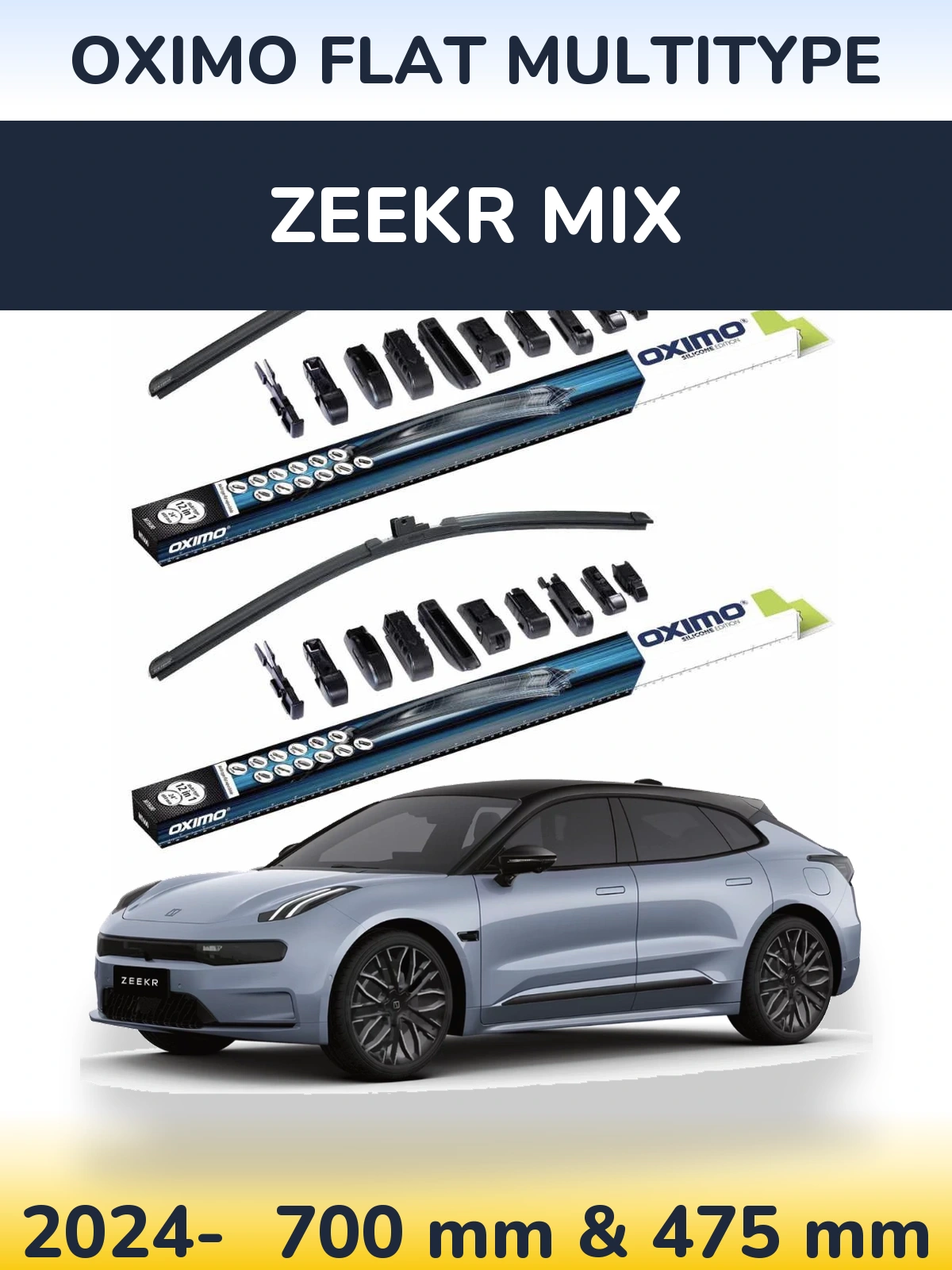 Ștergătoare Oximo Flat MultiTipe pentru Zeekr Mix