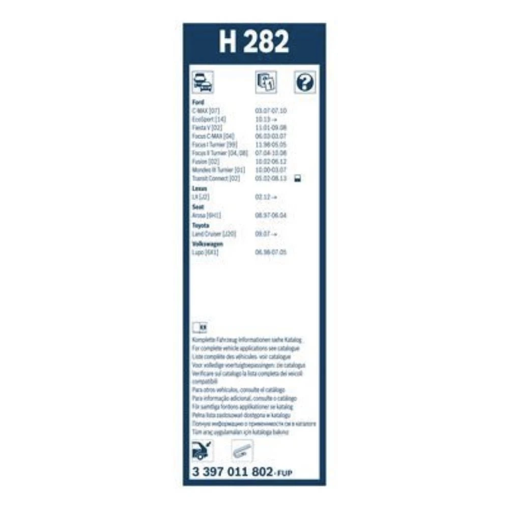 Ștergătoare BOSCH Rear pentru SEAT Arosa