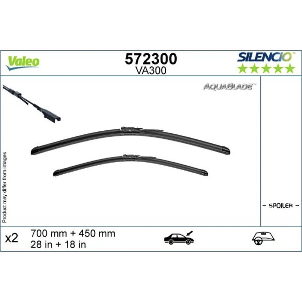Ștergătoare Valeo Aqua Blade pentru Tesla Model X
