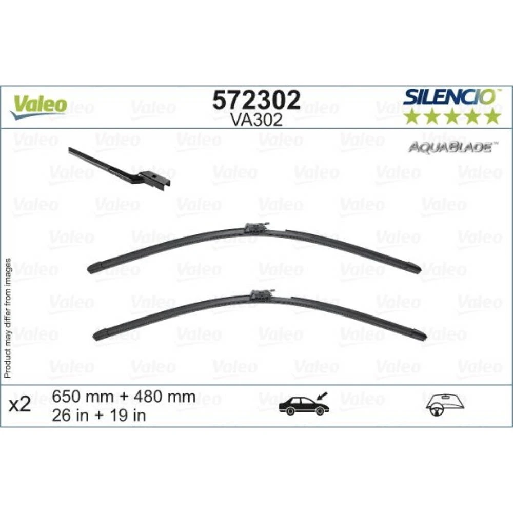 Ștergătoare Valeo Aqua Blade pentru Volvo XC60 2