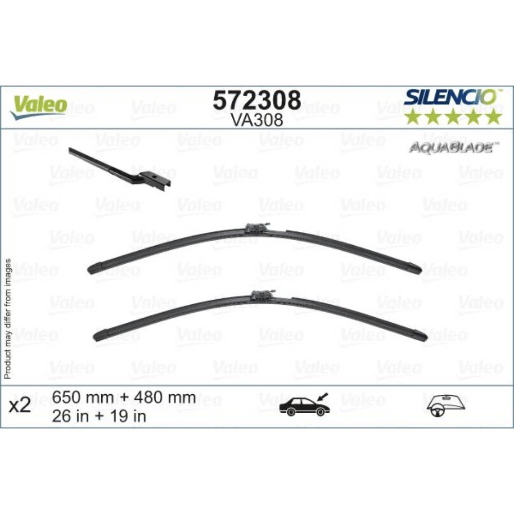Ștergătoare Valeo Aqua Blade pentru Volvo XC60 2