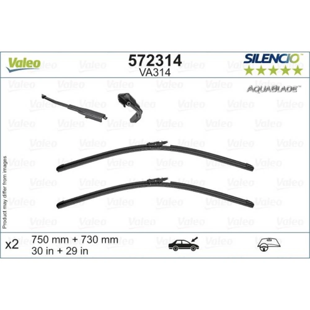 Ștergătoare Valeo Aqua Blade pentru Ford S-MAX