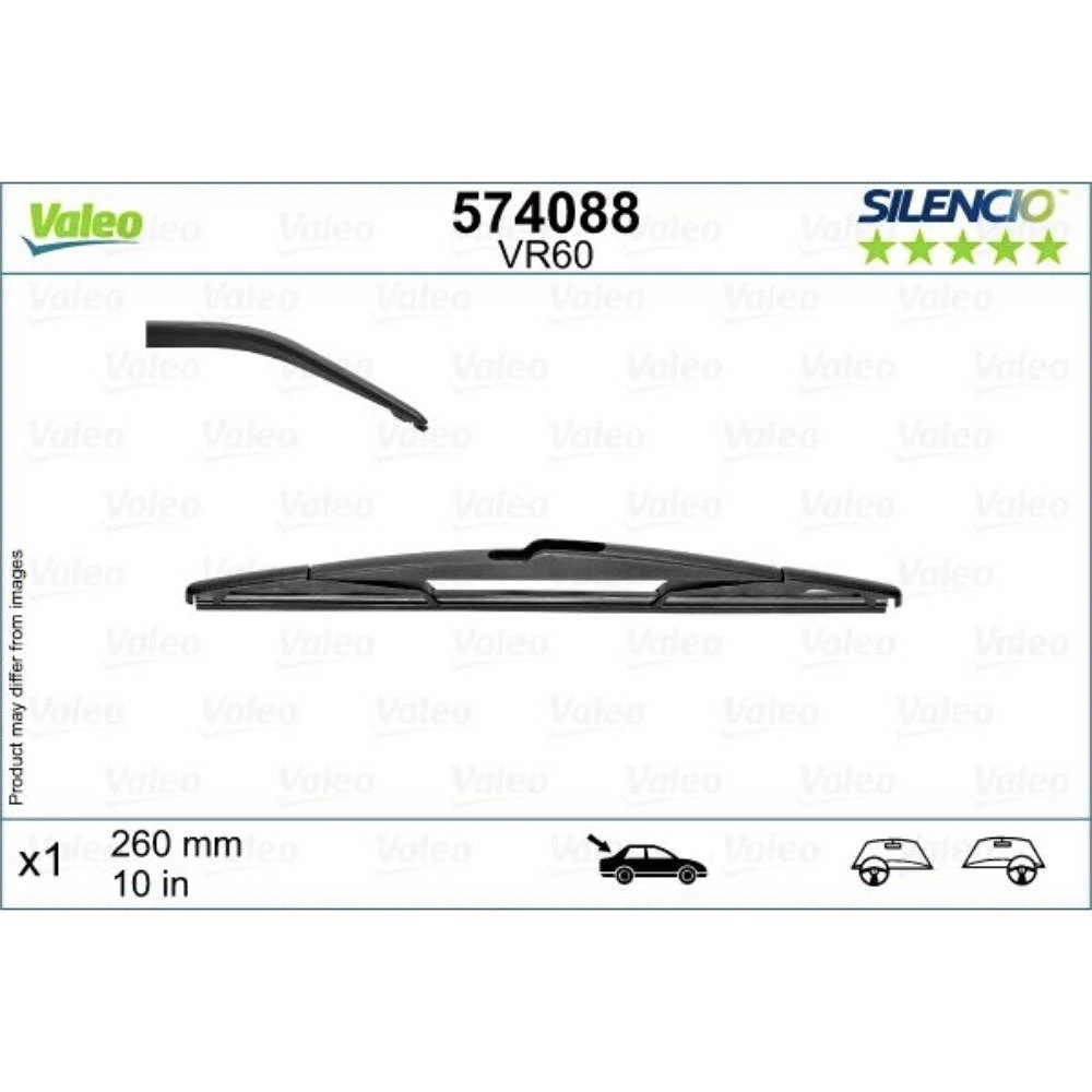 Ștergătoare Valeo Silencio Rear pentru Mercedes B Class