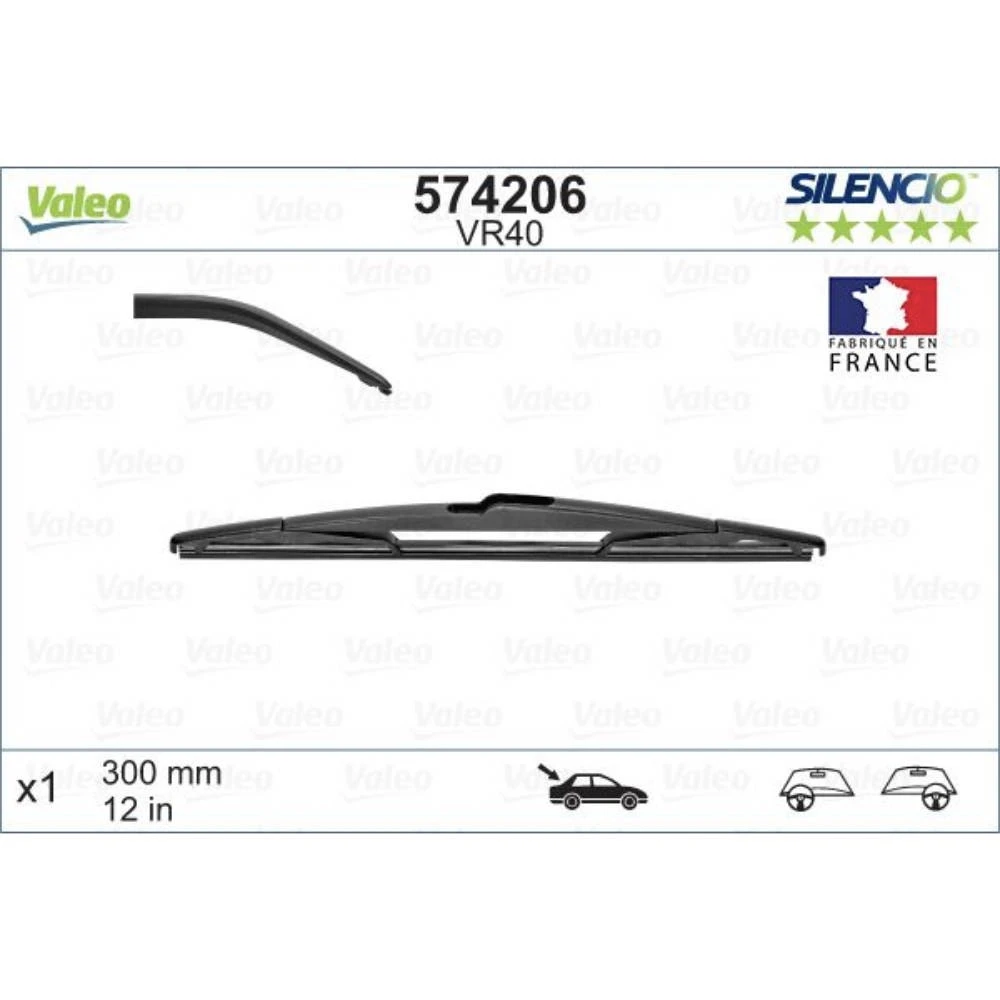 Ștergătoare Valeo Silencio Rear pentru KGM Korando
