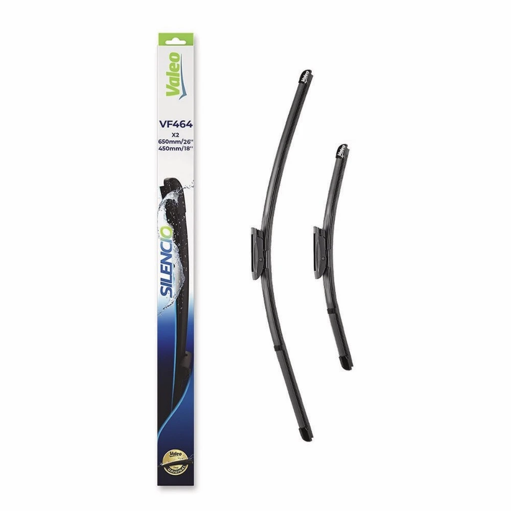 Ștergătoare Valeo Silencio Flat pentru Fiat Qubo